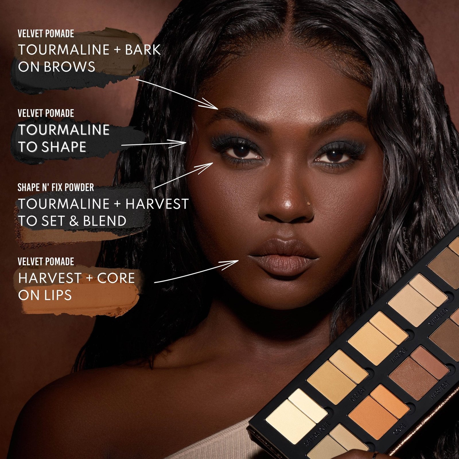 Danessa Myricks Beauty Groundwork Palette Defining Neutrals
