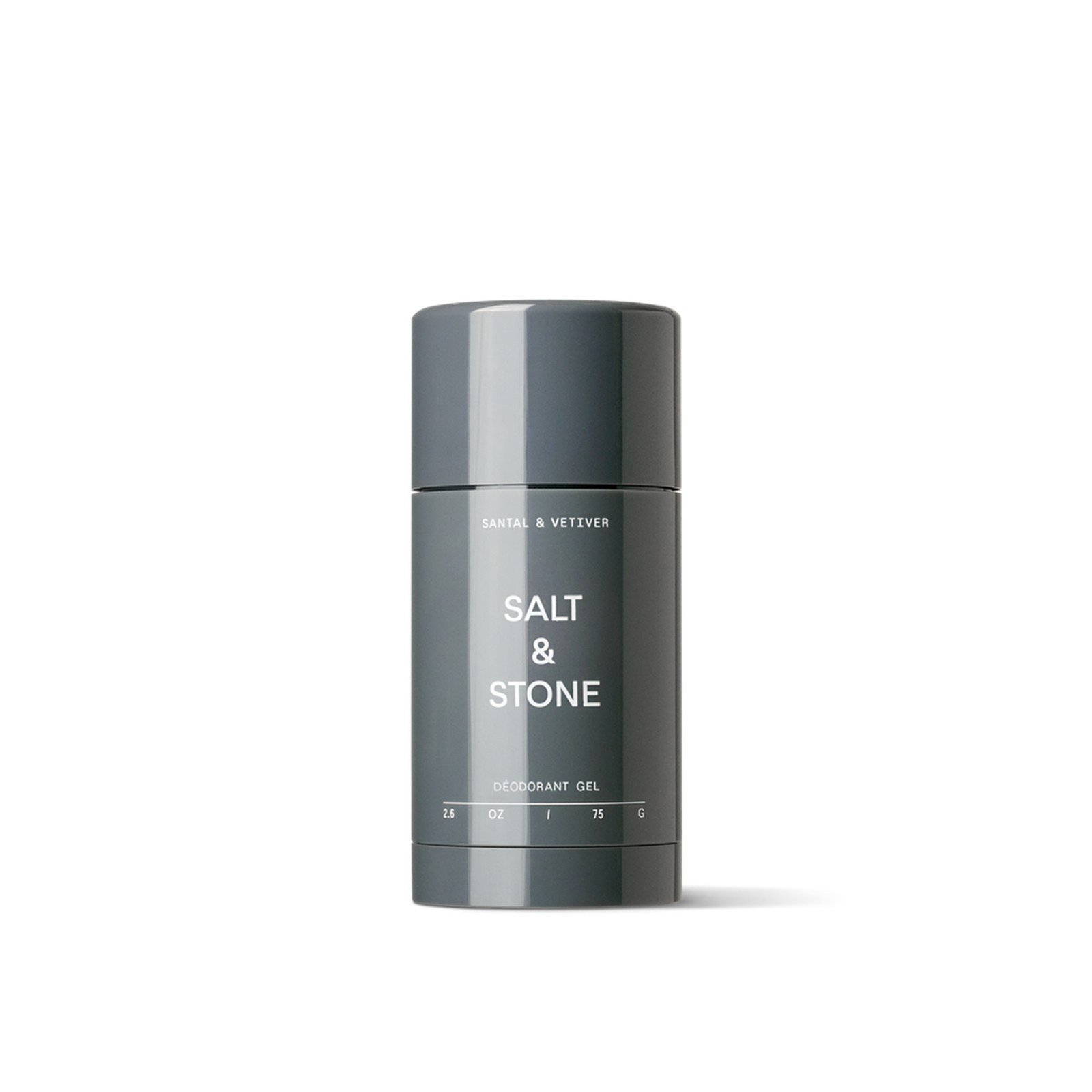 Salt & Stone Deodorant Gel Santal & Vetiver 75g (2.6oz)