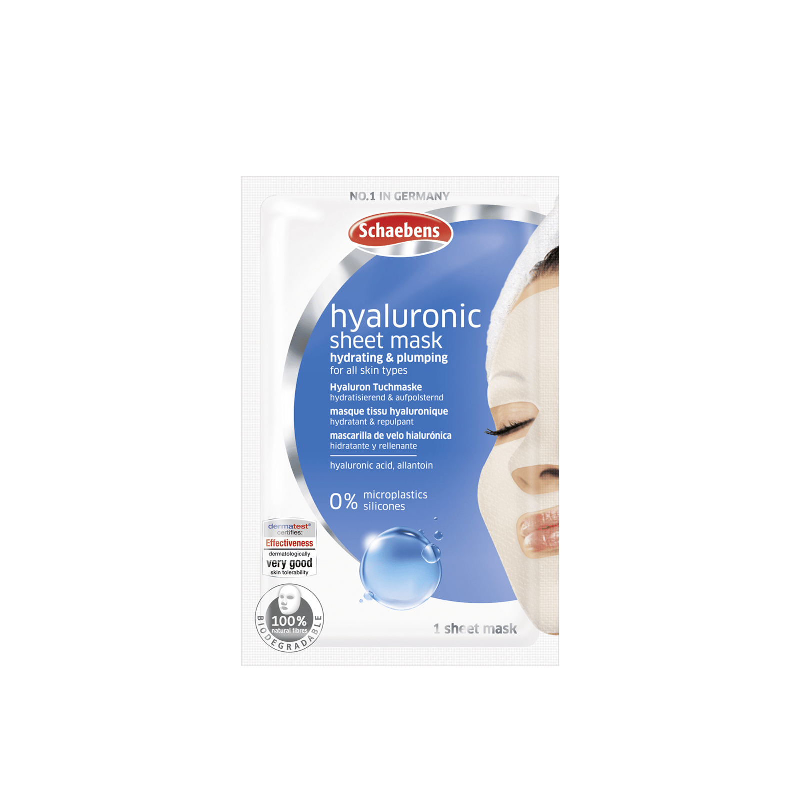 Schaebens Hyaluronic Sheet Mask x1