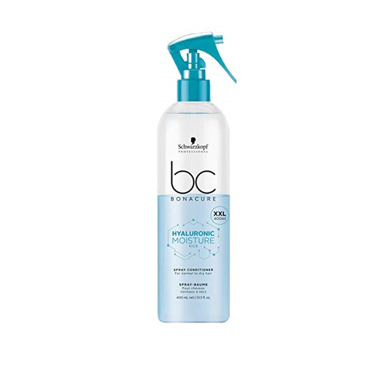 Schwarzkopf BC Hyaluronic Moisture Kick Spray Conditioner 400ml
