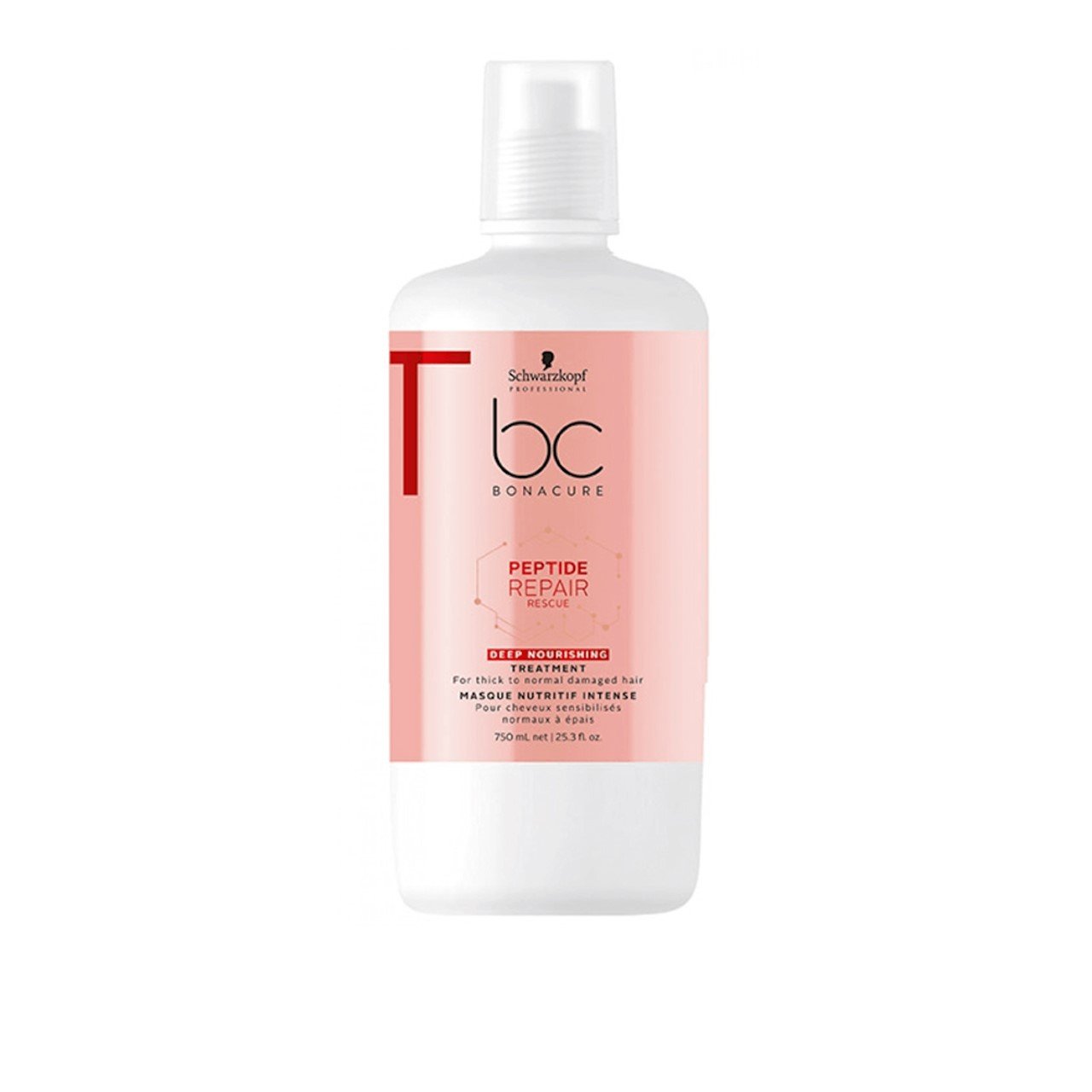 Schwarzkopf BC Peptide Repair Rescue Deep Nourishing Treatment 750ml