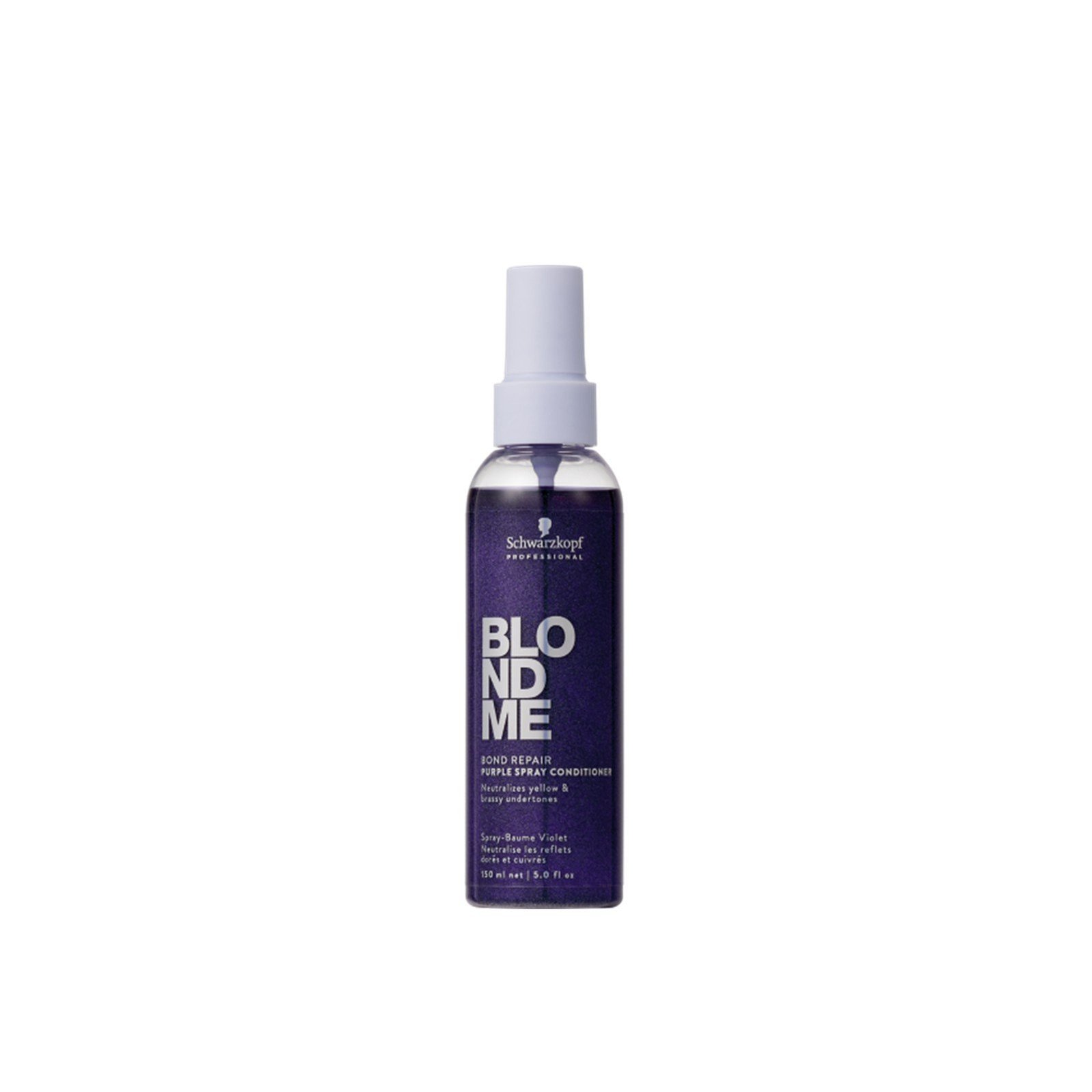 Schwarzkopf BLONDME Bond Repair Purple Spray Conditioner 150ml