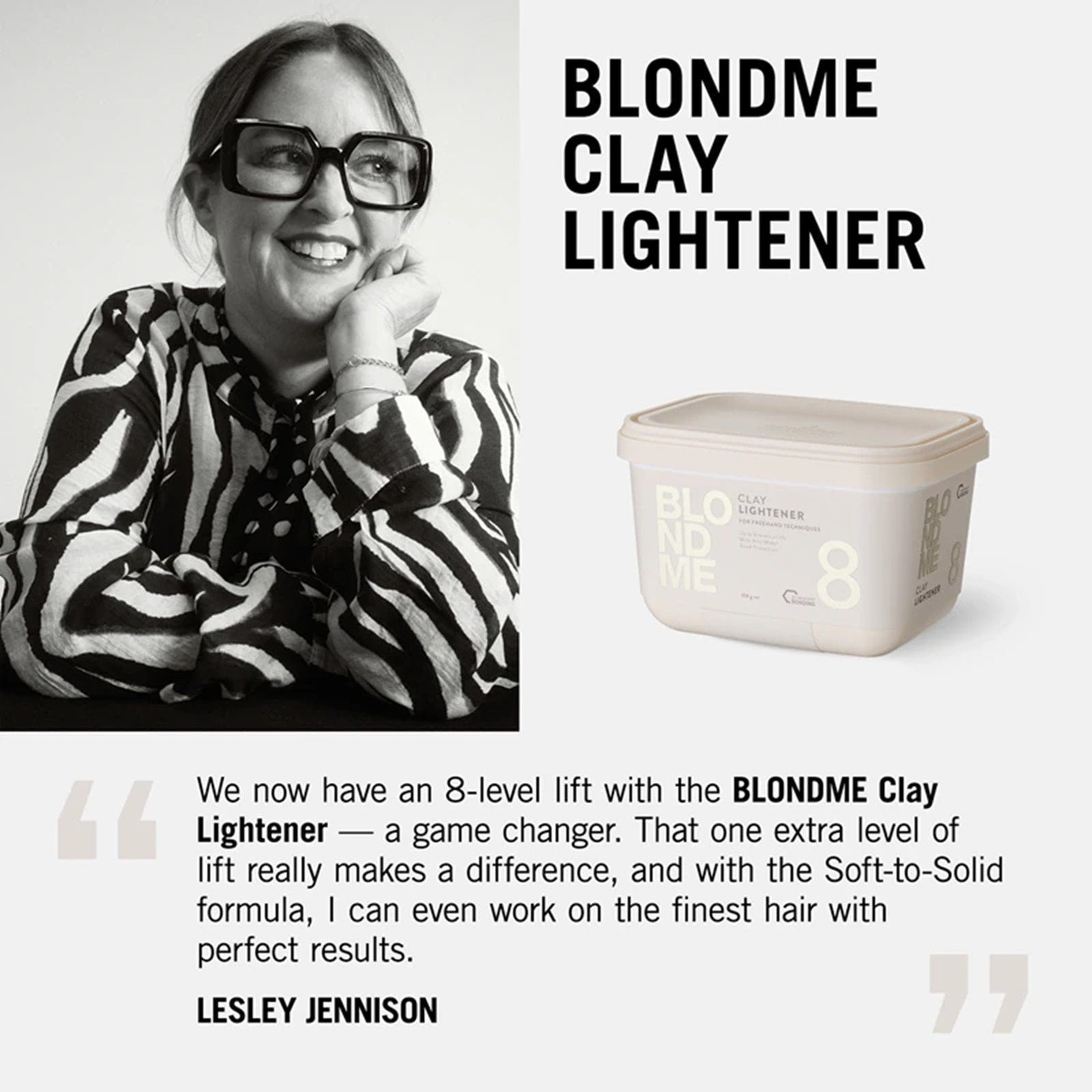 Schwarzkopf BLONDME Clay Lightener 8 350g