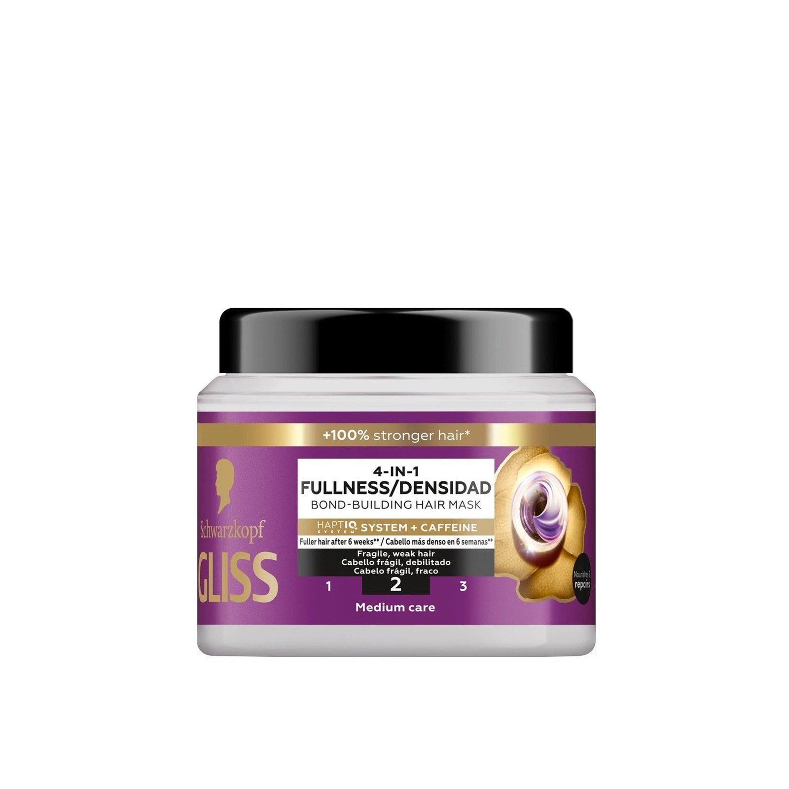 Schwarzkopf Gliss Fullness 4-in-1 Bond-Building Hair Mask 400ml