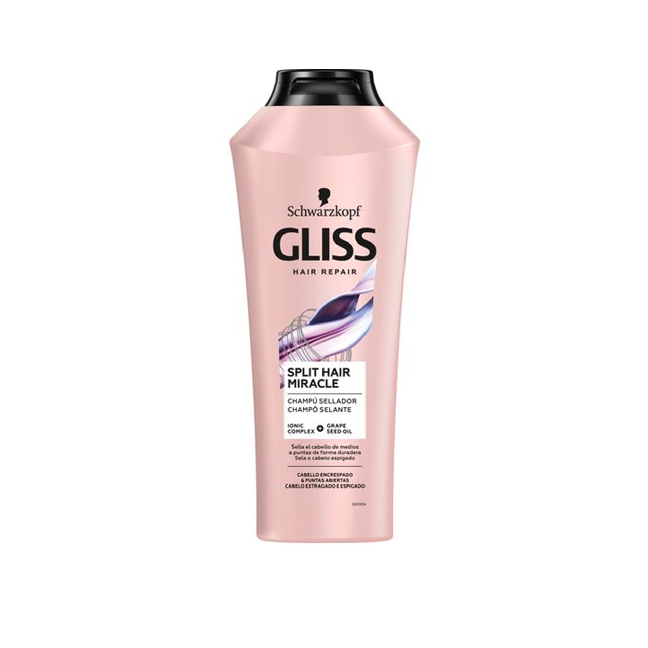 Schwarzkopf Gliss Split Ends Hair Miracle Shampoo 370ml (12.51fl oz)