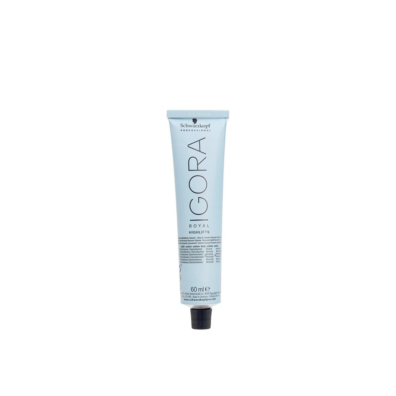 Schwarzkopf Igora Royal Highlifts Crema de Color Permanente 12-1 Special Blonde Ash 60ml