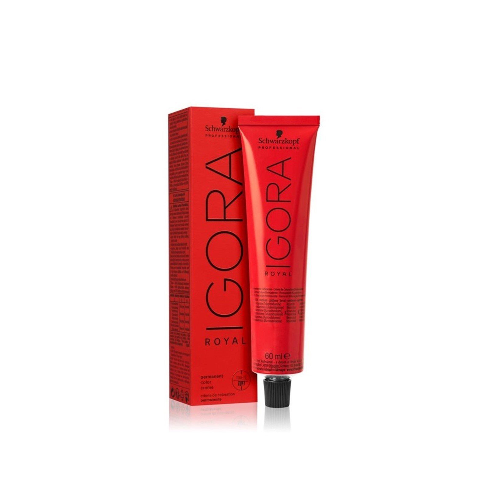 Schwarzkopf Igora Royal Permanent Hair Color 4-68 Medium Brown Chocolate Red 60ml