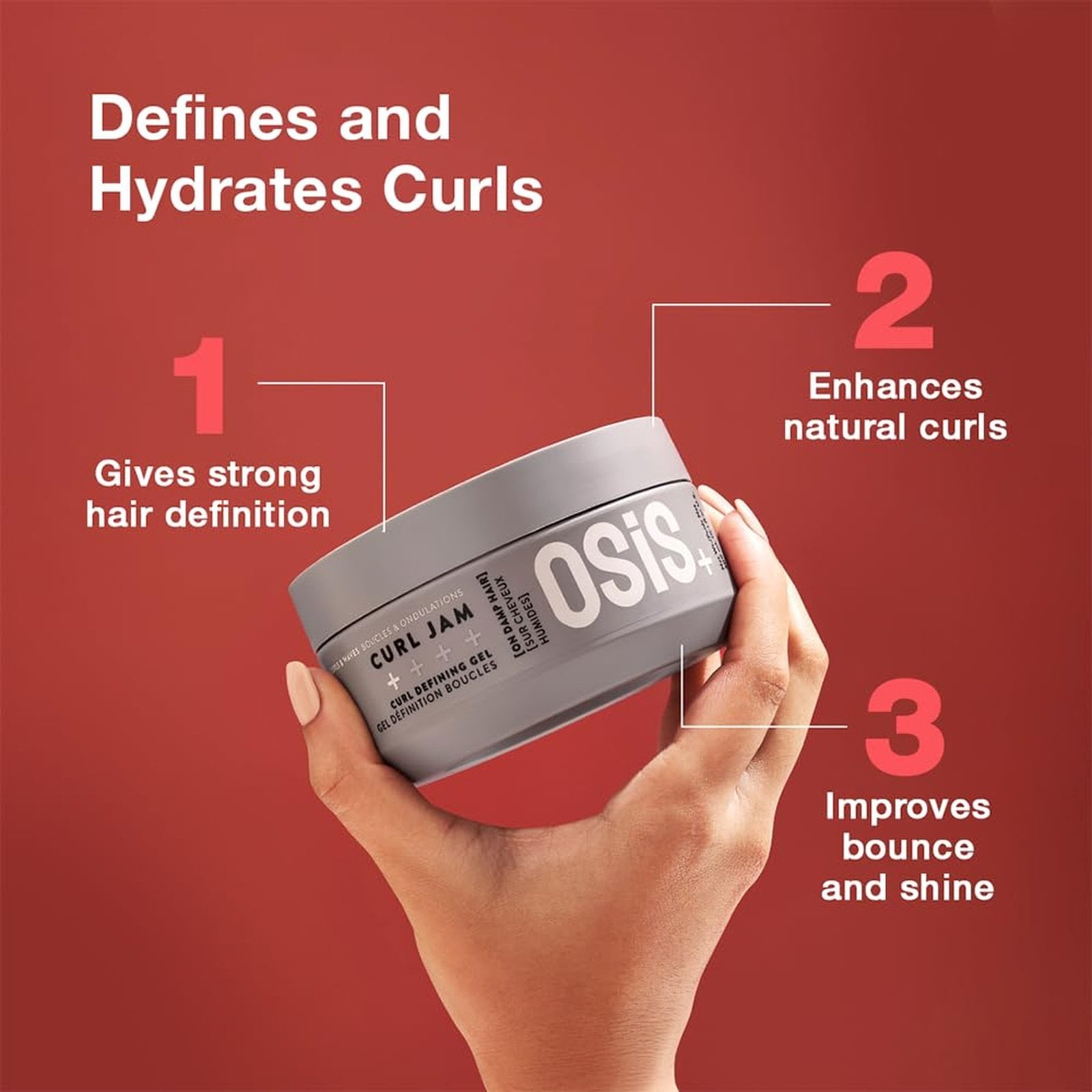 Schwarzkopf OSiS+ Curl Jam Curl Defining Gel 300ml