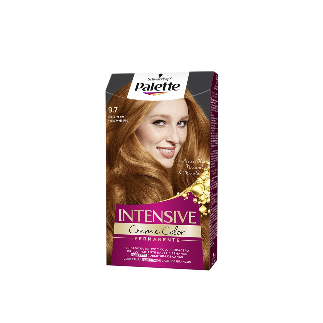 Schwarzkopf Palette Intensive Creme Color Permanent Hair Dye 9.7 Coppery Blonde
