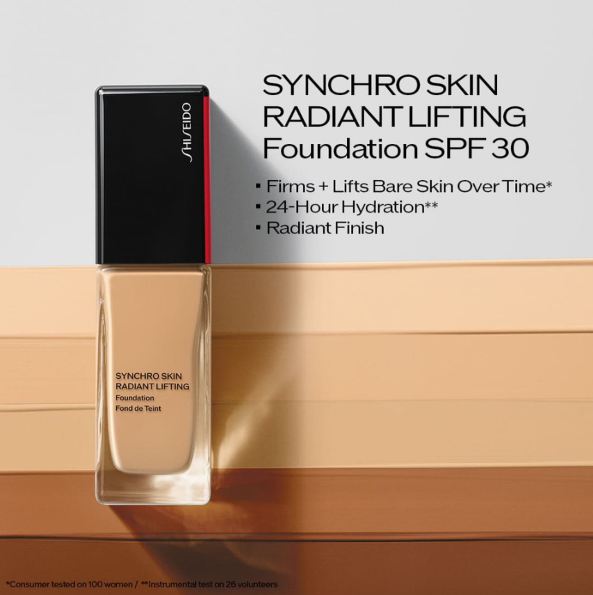 Shiseido Synchro Skin Radiant Lifting Foundation SPF30 240 Quartz 30ml