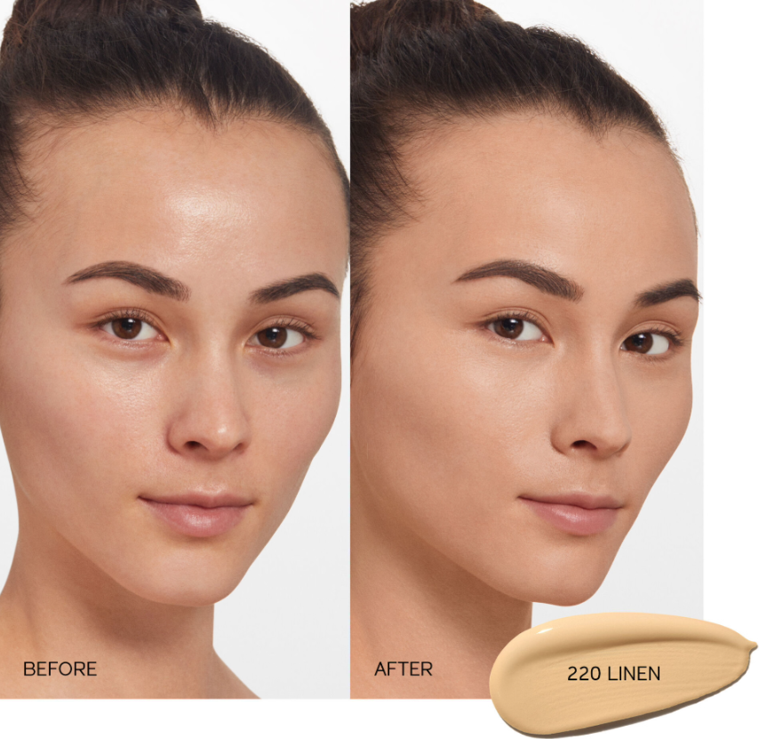 Shiseido Synchro Skin Radiant Lifting Foundation SPF30 220 Linen 30ml