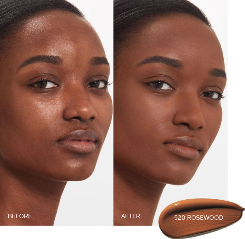 Shiseido Synchro Skin Self-Refreshing Foundation SPF30 520 Rosewood 30ml