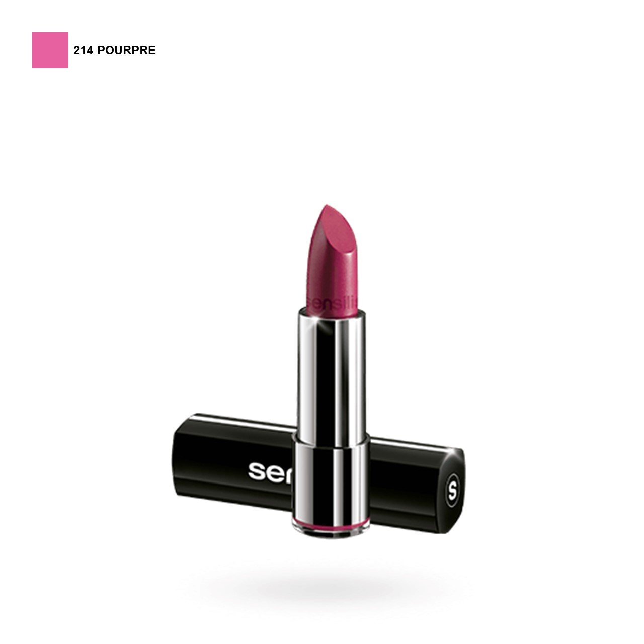 Sensilis Velvet Satin Comfort Lipstick 214 Pourpre 3.5ml
