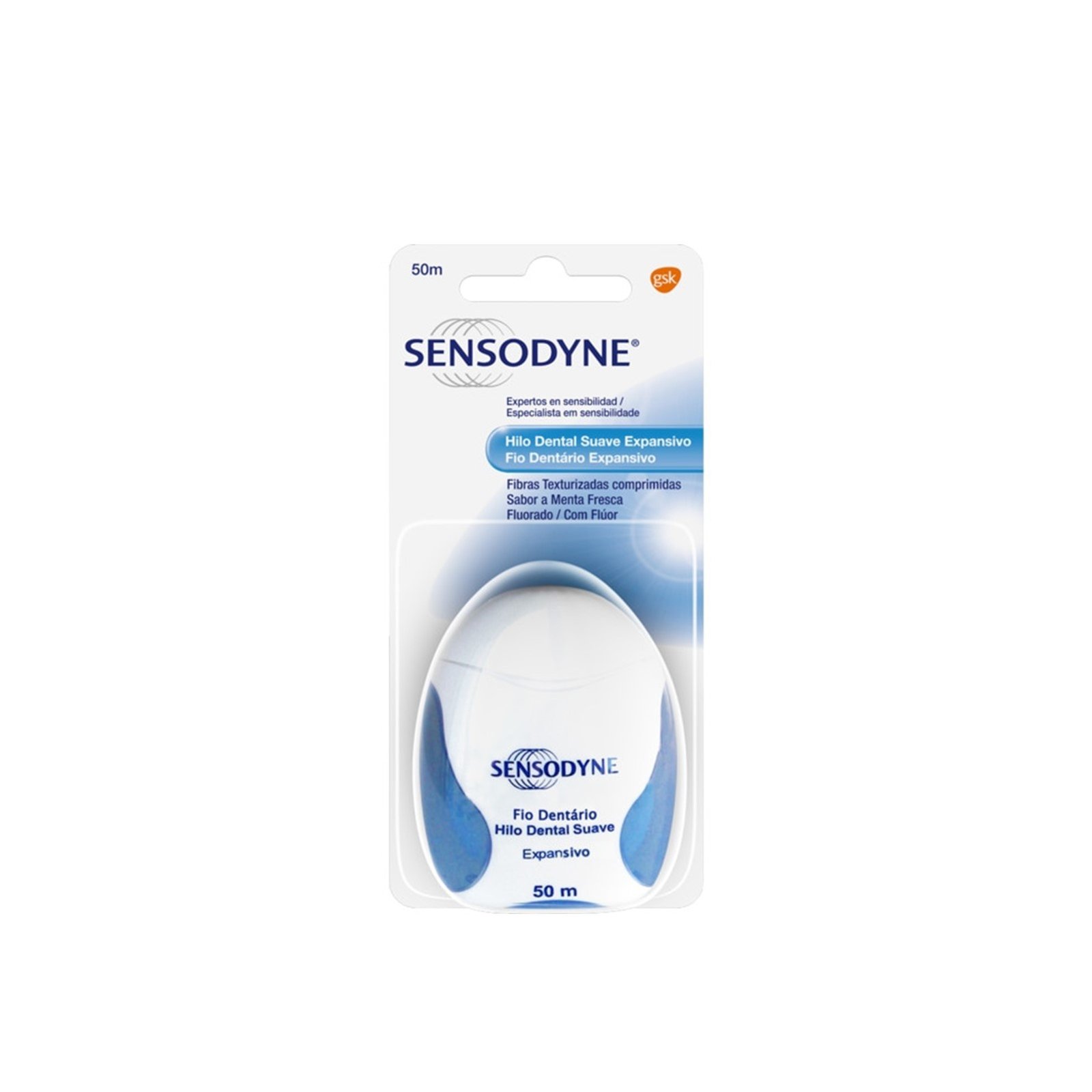 Sensodyne Smooth Expansive Dental Floss Fresh Mint 50m