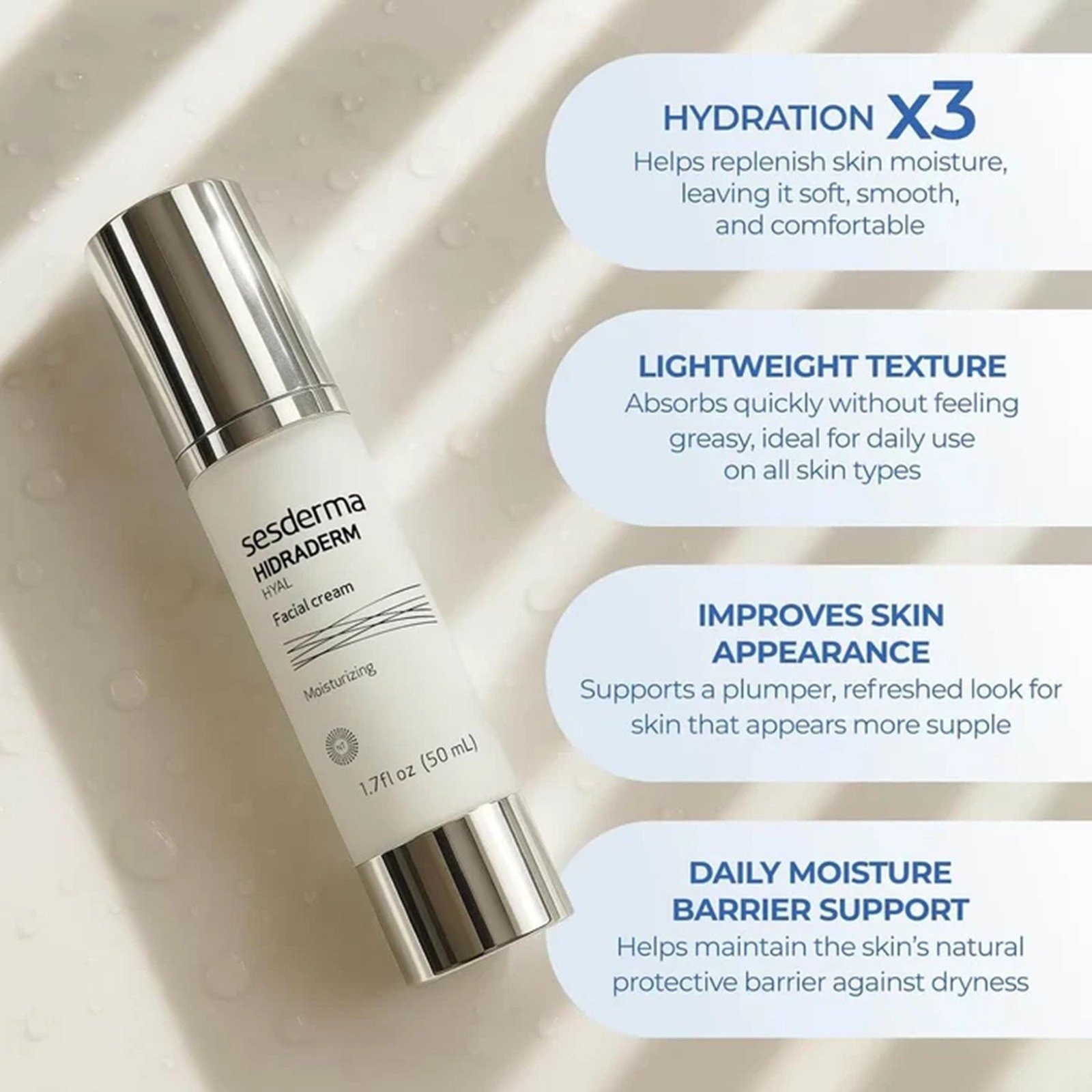 Sesderma Hidraderm Hyal Facial Cream 50ml