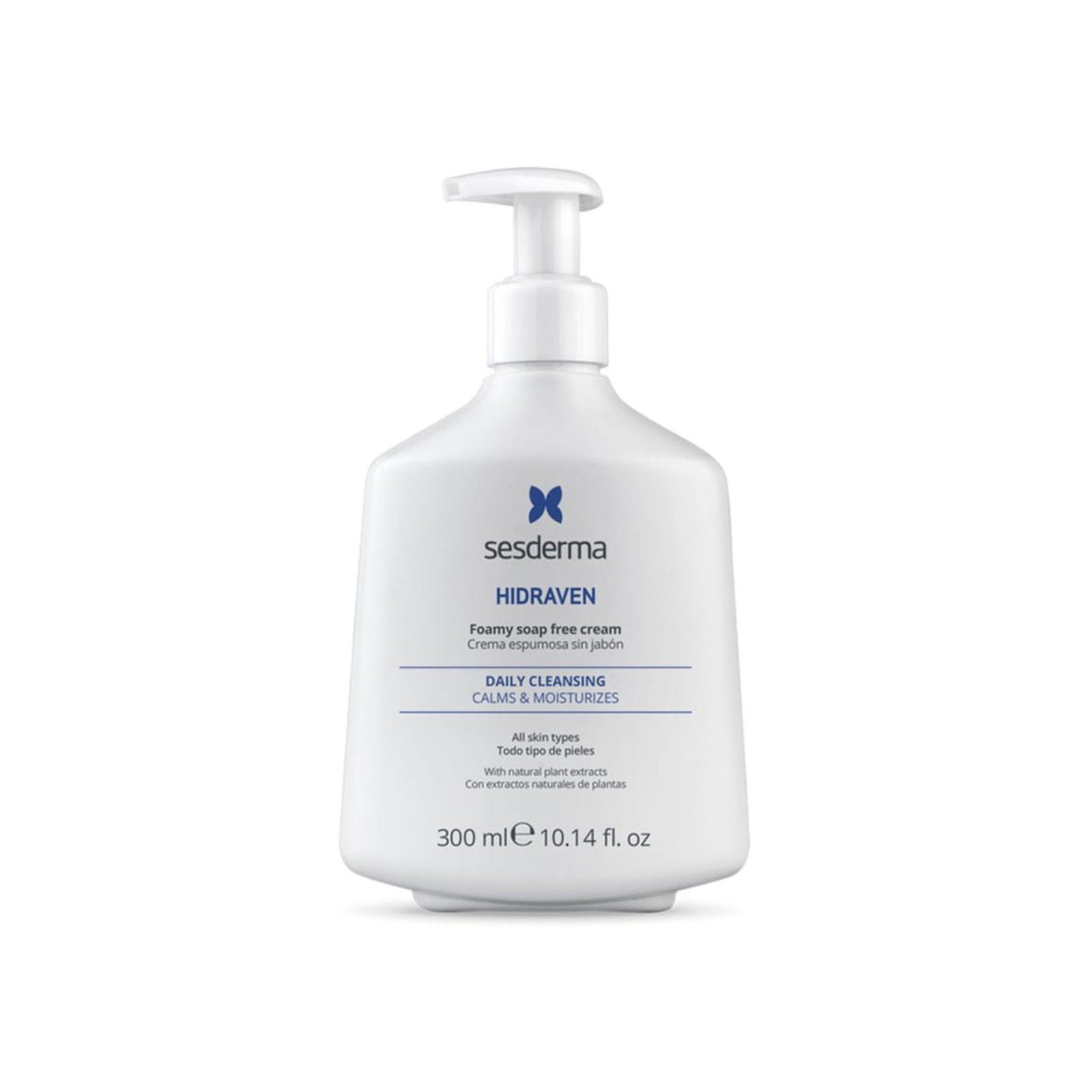 Sesderma Hidraven Creme Limpeza Rosto&Corpo Sem Sabão 300ml