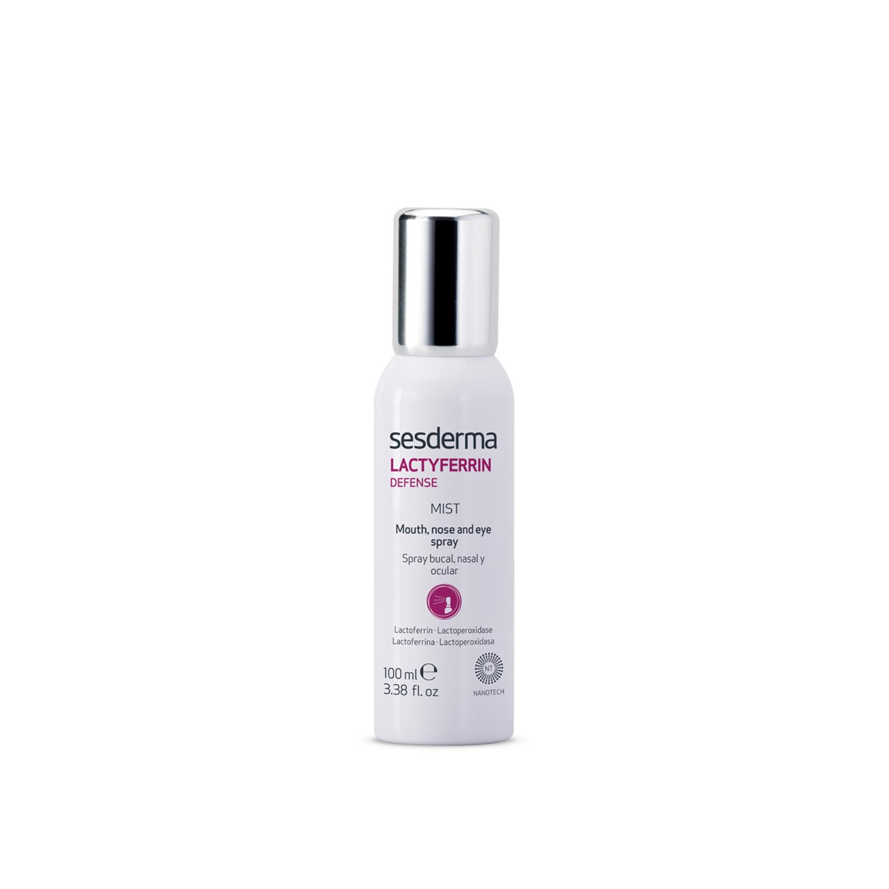 Sesderma Lactyferrin Defense Mist Mouth Nose and Eye Spray 100ml