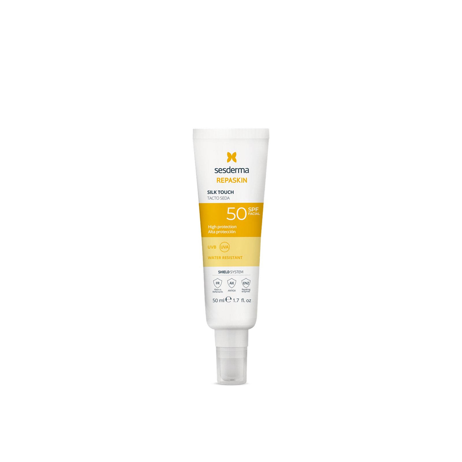 Sesderma Repaskin Silk Touch Facial Sunscreen SPF50 50ml (1.7floz)