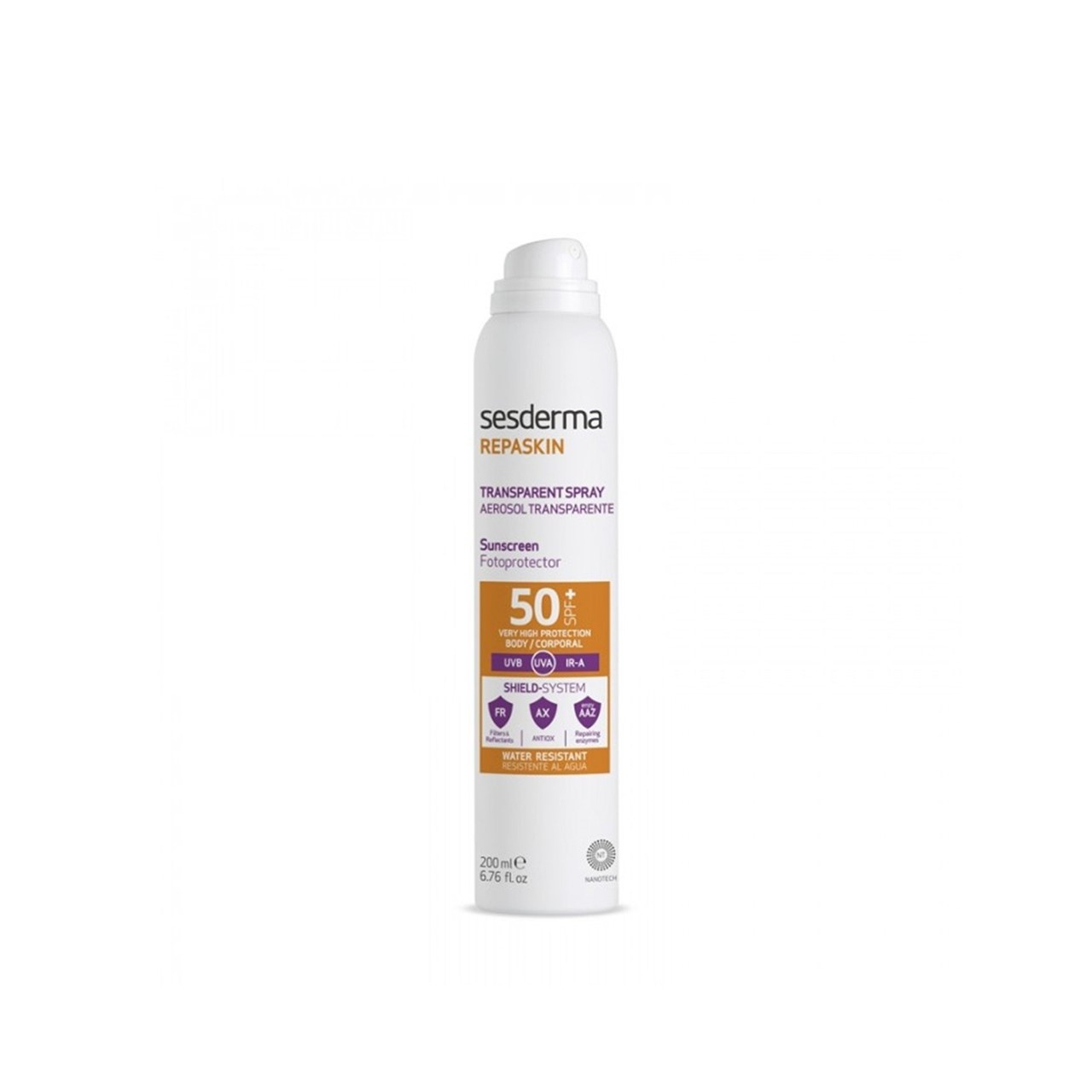 Sesderma Repaskin Transparent Spray SPF50+ 200ml (6.76fl oz)