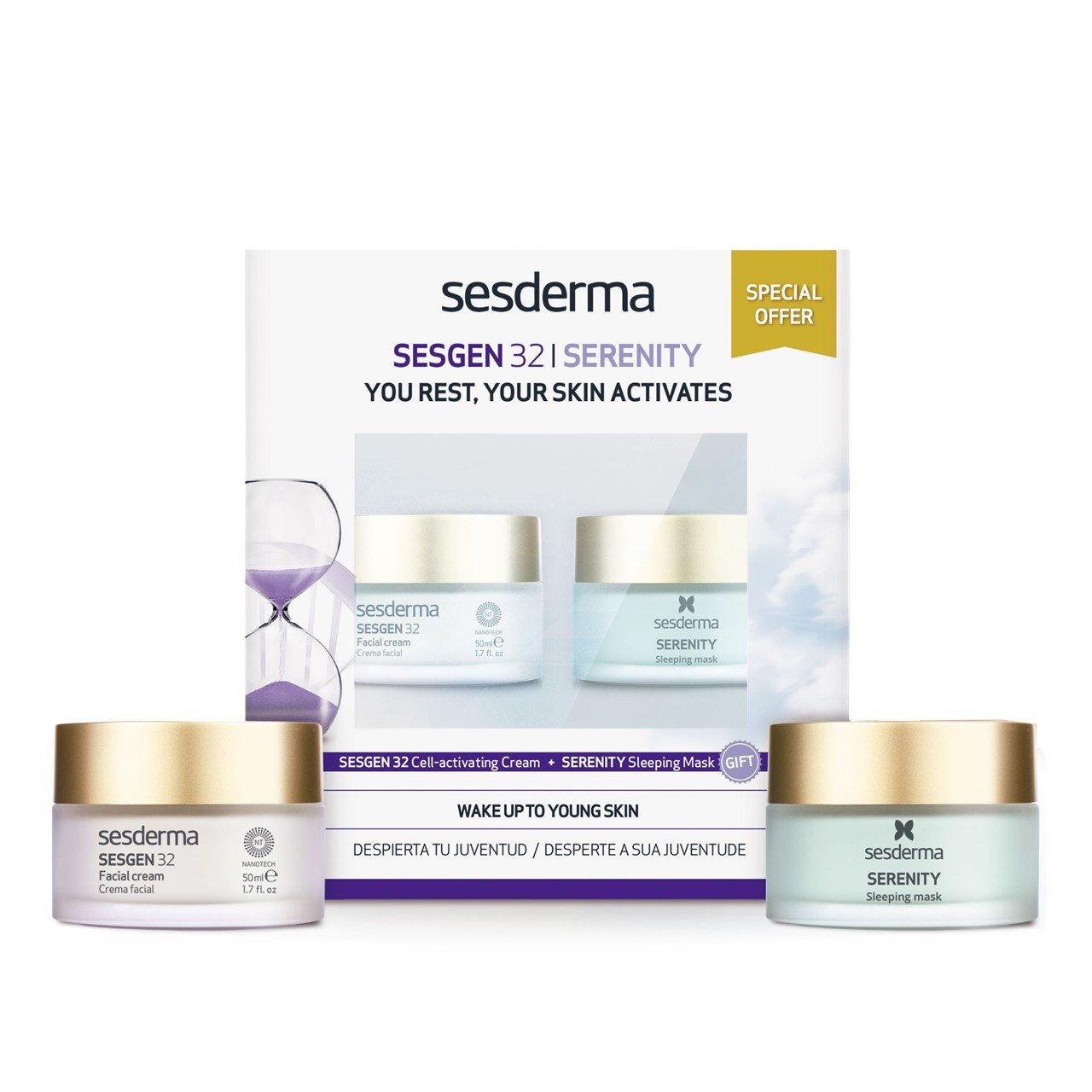 Sesderma Sesgen 32 Cream 50ml + Serenity Sleeping Mask 50ml