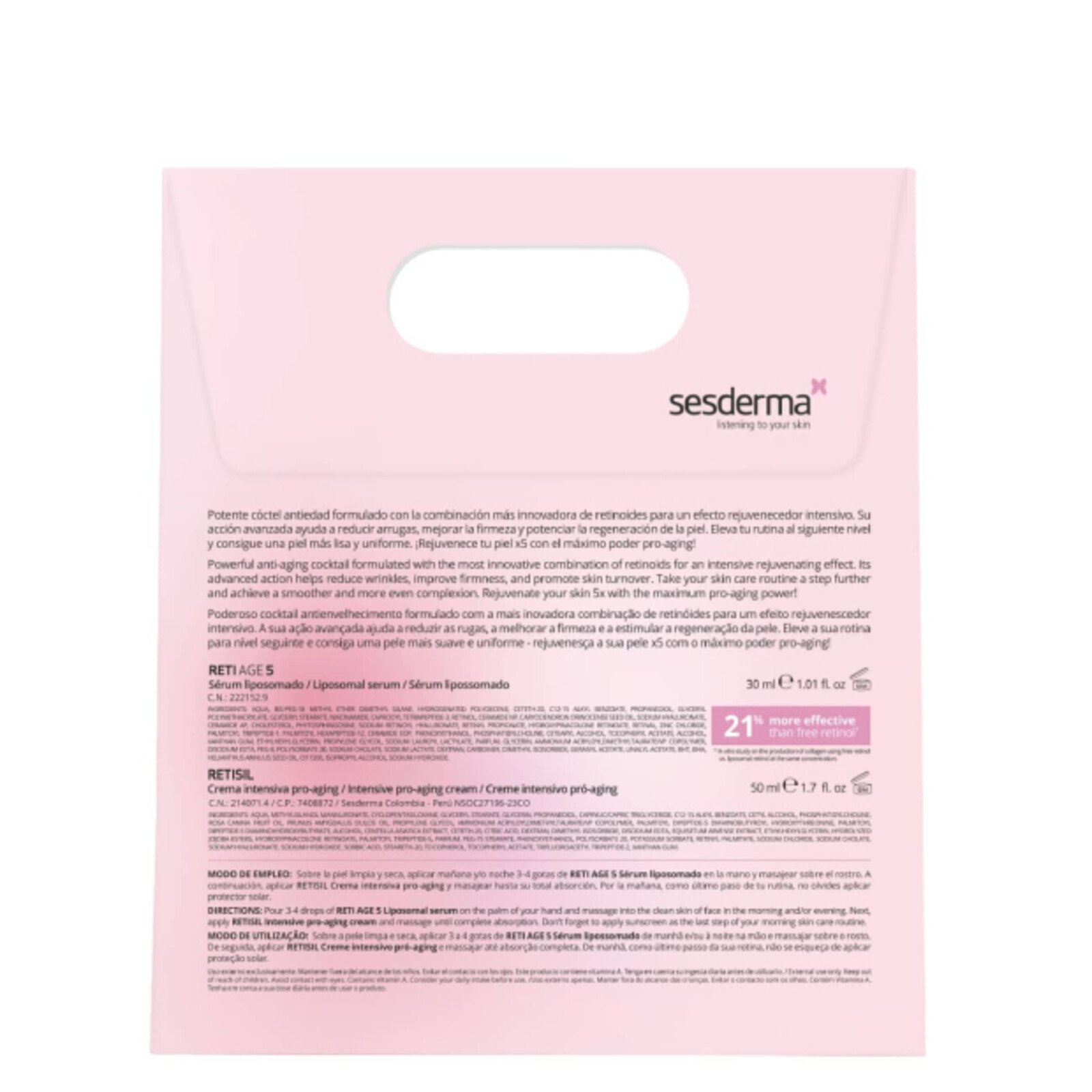 Sesderma The Power of 5 Anti-Aging Set