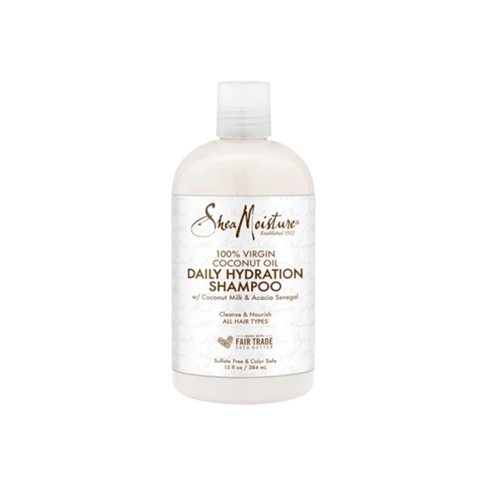 Shea Moisture Daily Hydration Shampoo 100% Virgin Coconut Oil 384ml (13floz)