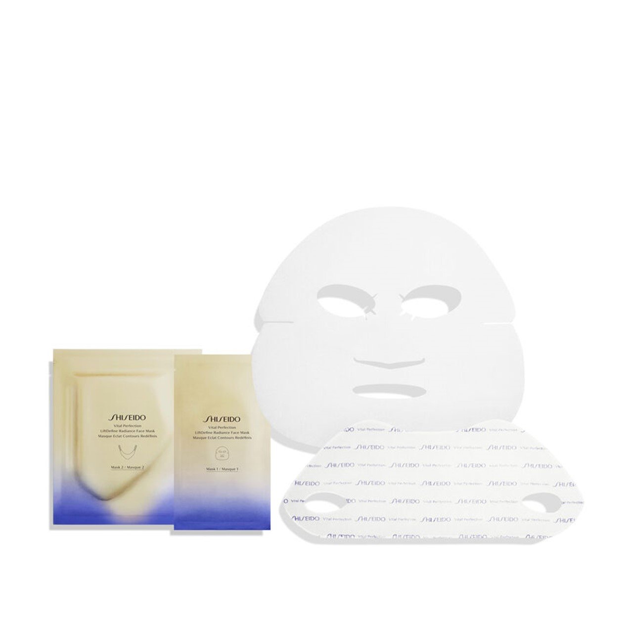 Shiseido Vital Perfection LiftDefine Radiance Face Sheet Mask 2x6