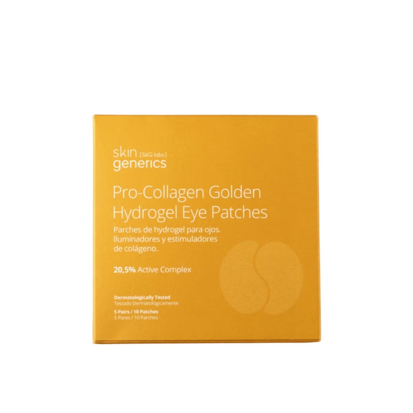 Skin Generics Pro-Collagen Golden Hydrogel Eye Patches x5 par