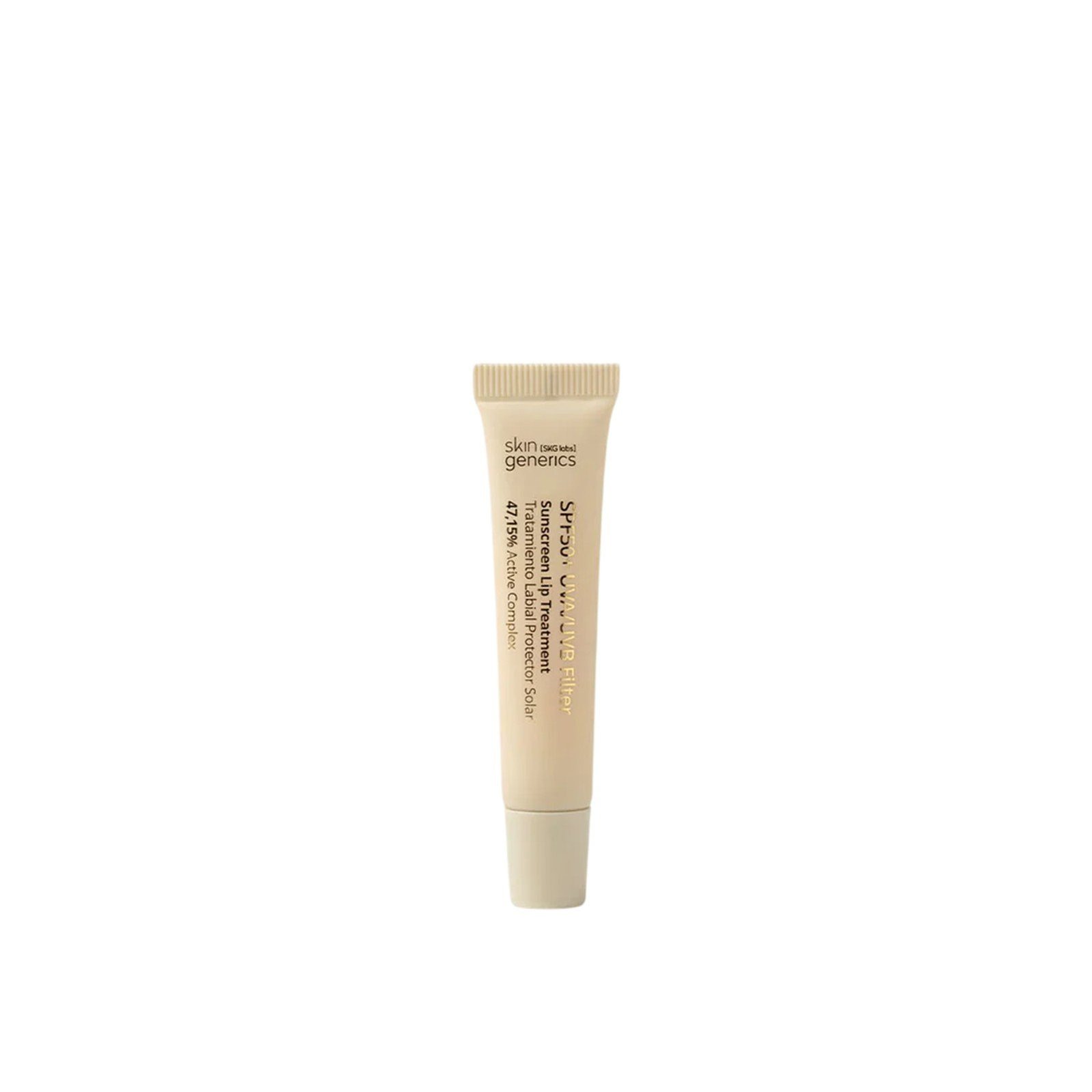 Skin Generics Filtro solar UVA/UVB Tratamiento labial SPF50+ 7ml