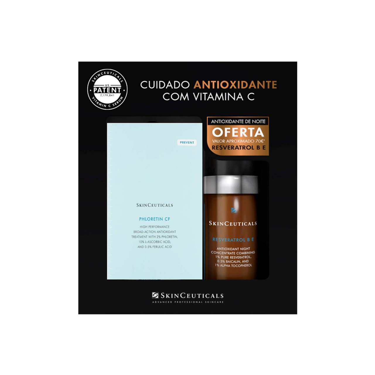 SkinCeuticals Prevent Phloretin CF 30ml + Resveratrol B E 15ml