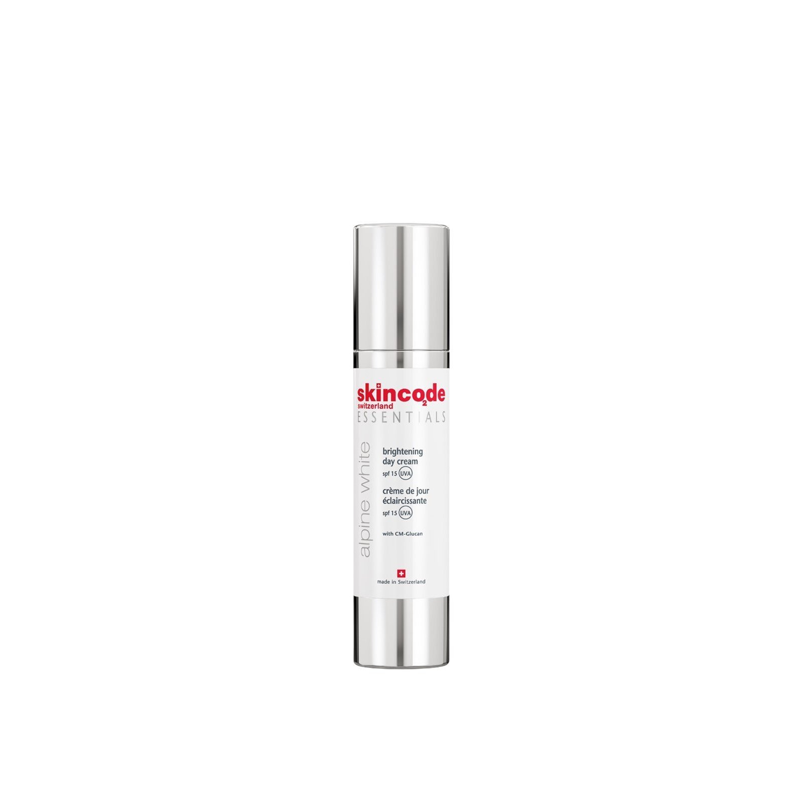 Skincode Essentials Alpine White Brightening Day Cream SPF15 50ml