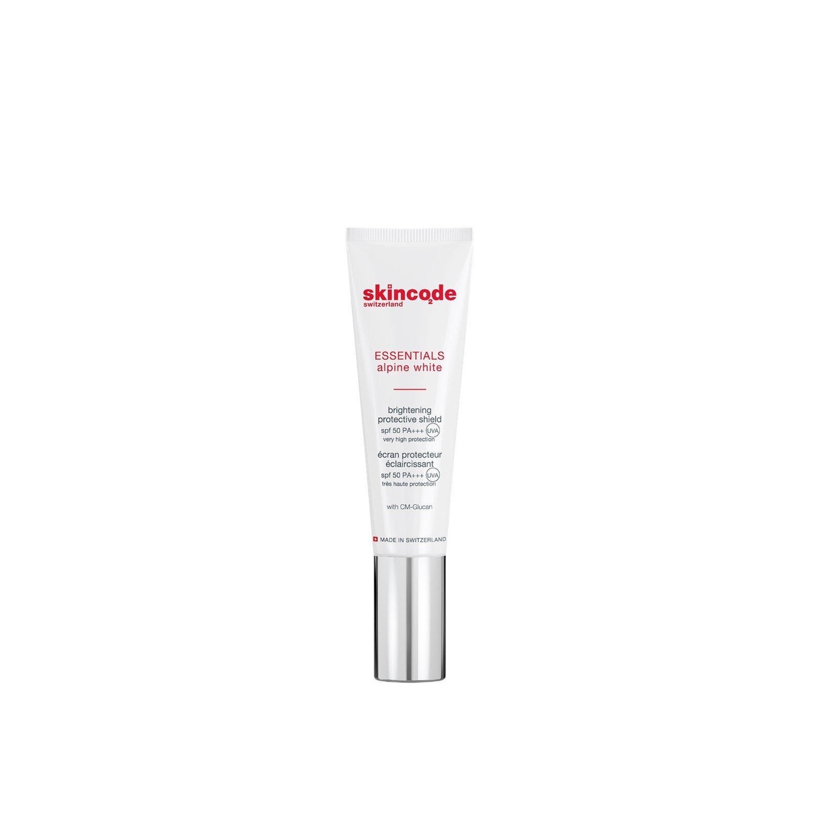 Skincode Essentials Alpine White Brightening Protective Shield SPF50 30ml