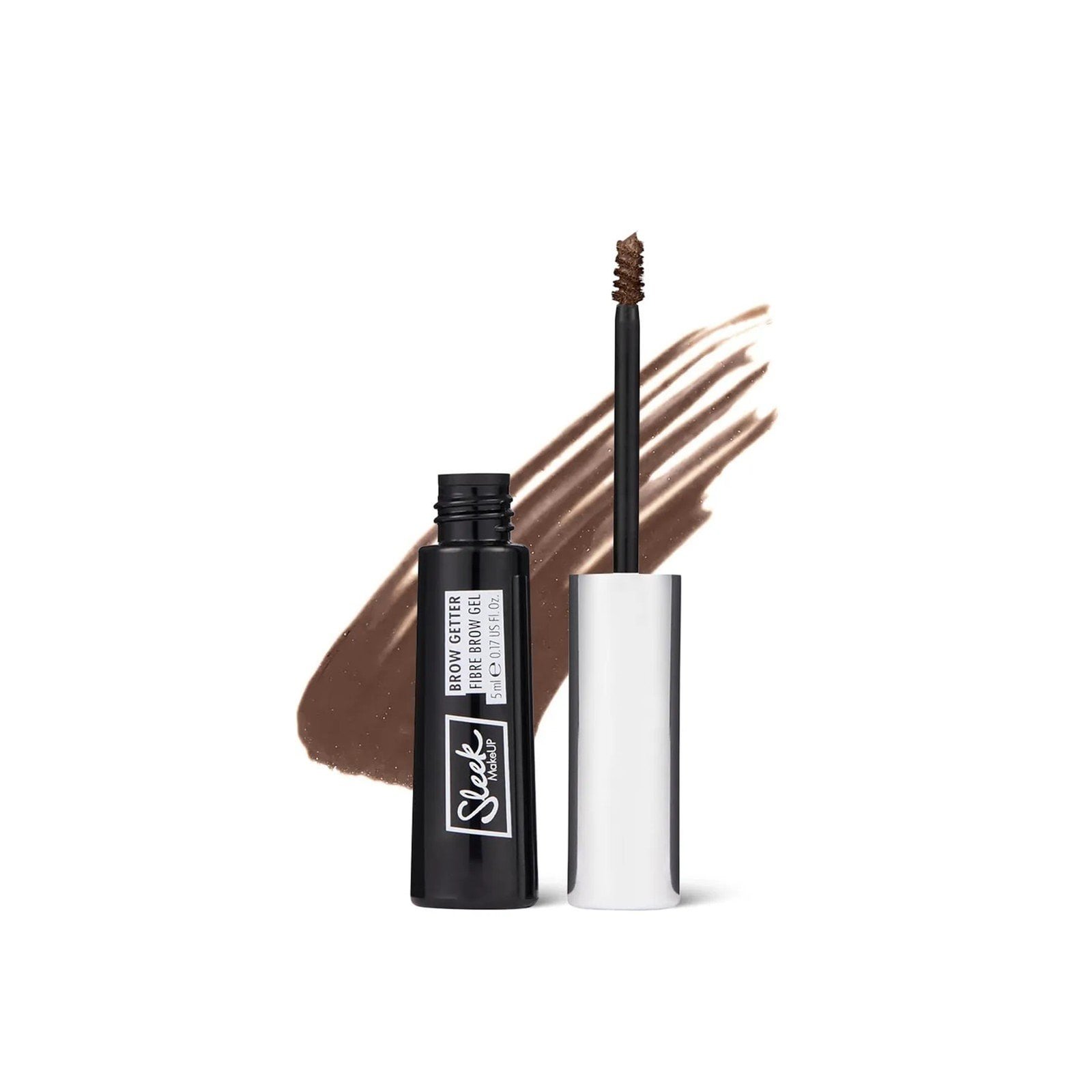 Sleek MakeUp Brow Getter Fibre Gel Ash Brown 5ml