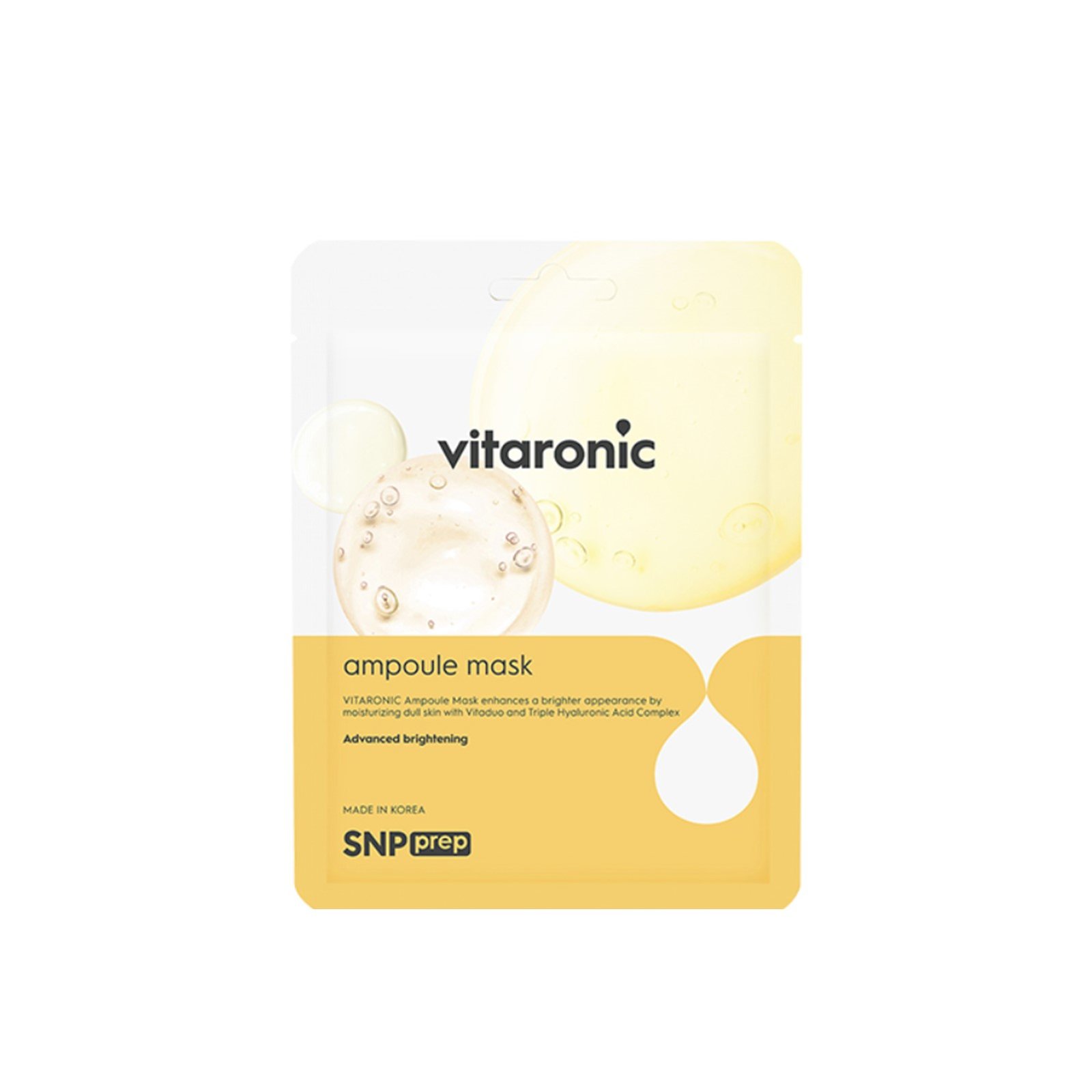 SNP Prep Vitaronic Ampoule Sheet Mask 25ml (0.84 fl oz)