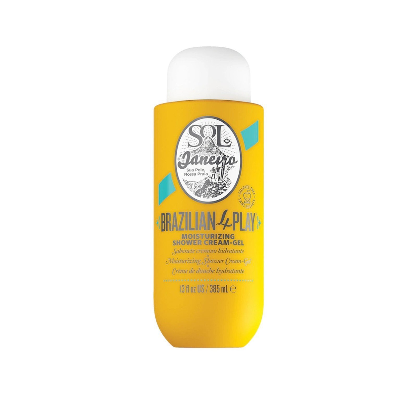 Sol de Janeiro Brazilian 4 Play Moisturizing Shower Cream-Gel 385ml