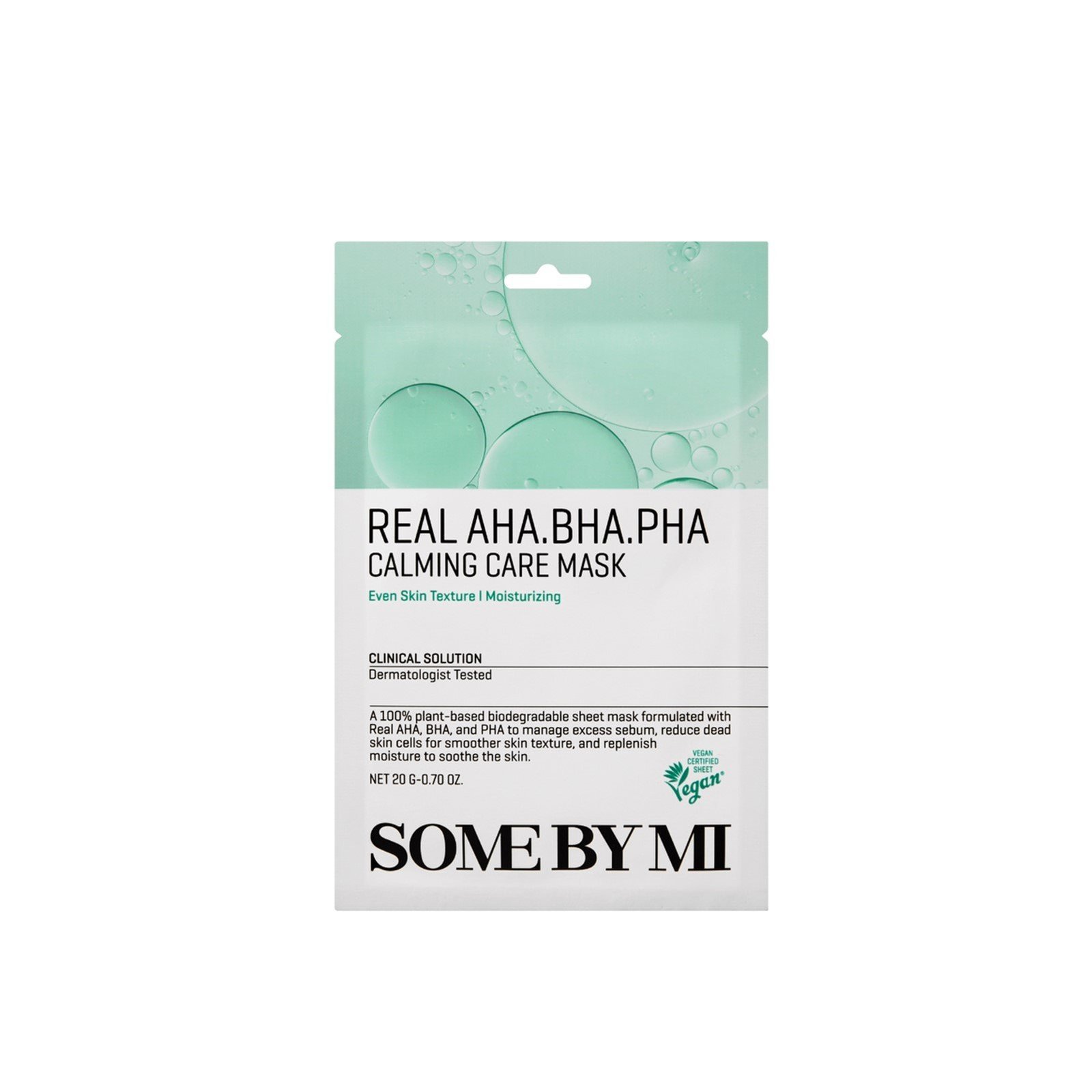 Some By Mi Real AHA-BHA-PHA Calming Care Mask 20g