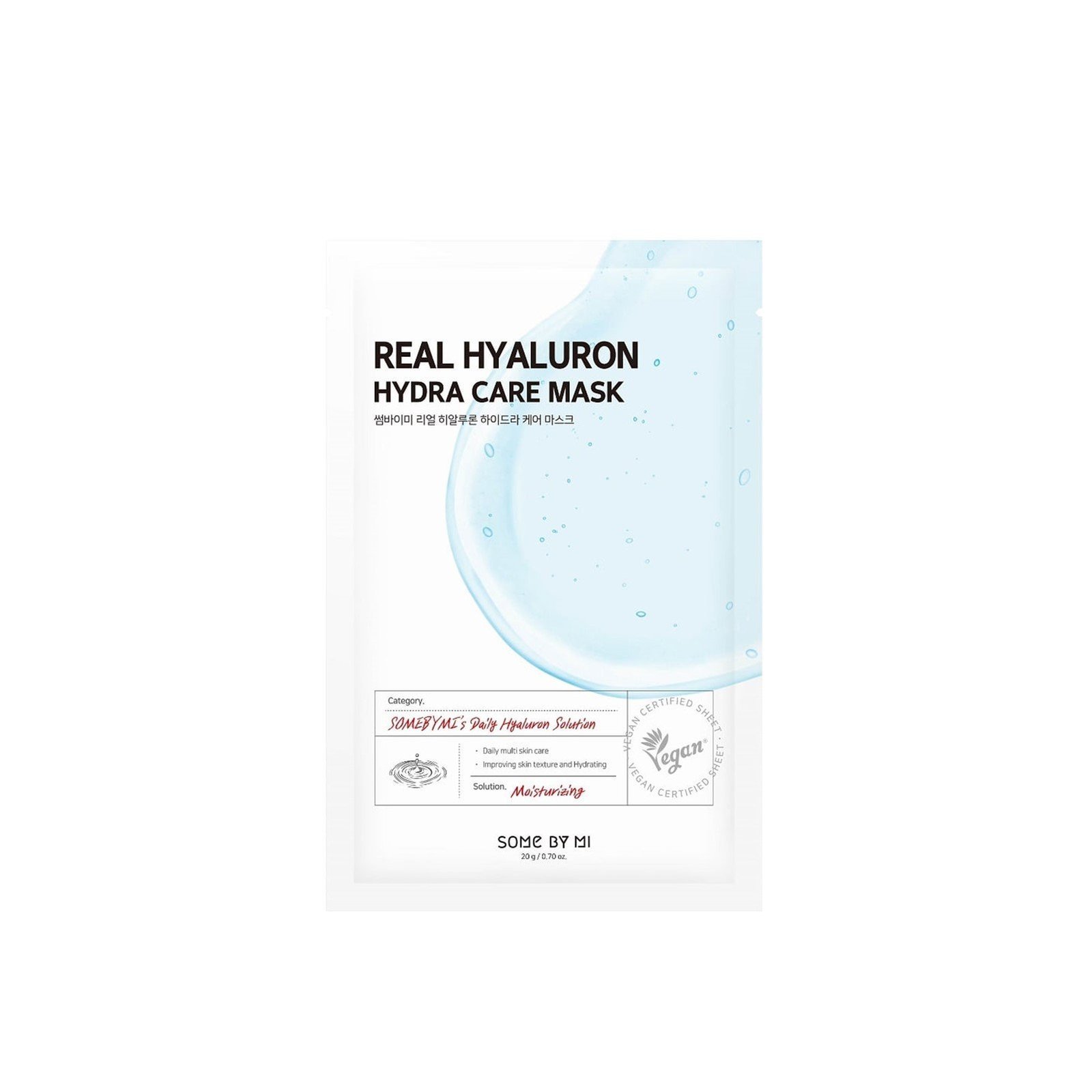Some By Mi Real Hyaluron Hydra Care Mask 20g