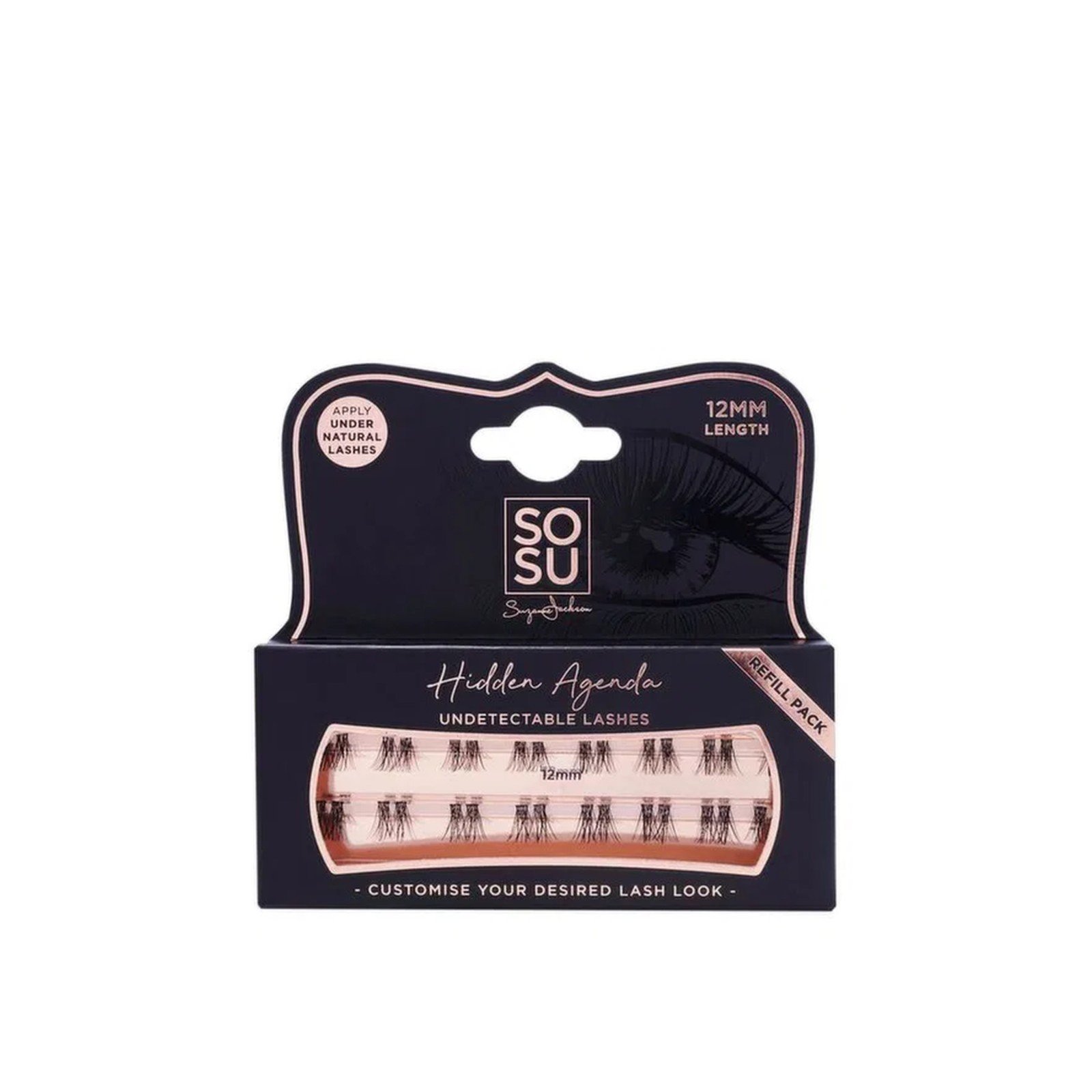 SOSU Cosmetics Hidden Agenda Undetectable Lashes Original Refill