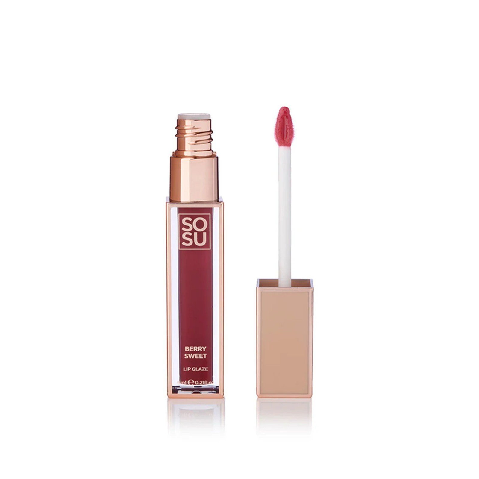 SOSU Cosmetics Satin Lip Glaze Berry Sweet 6ml