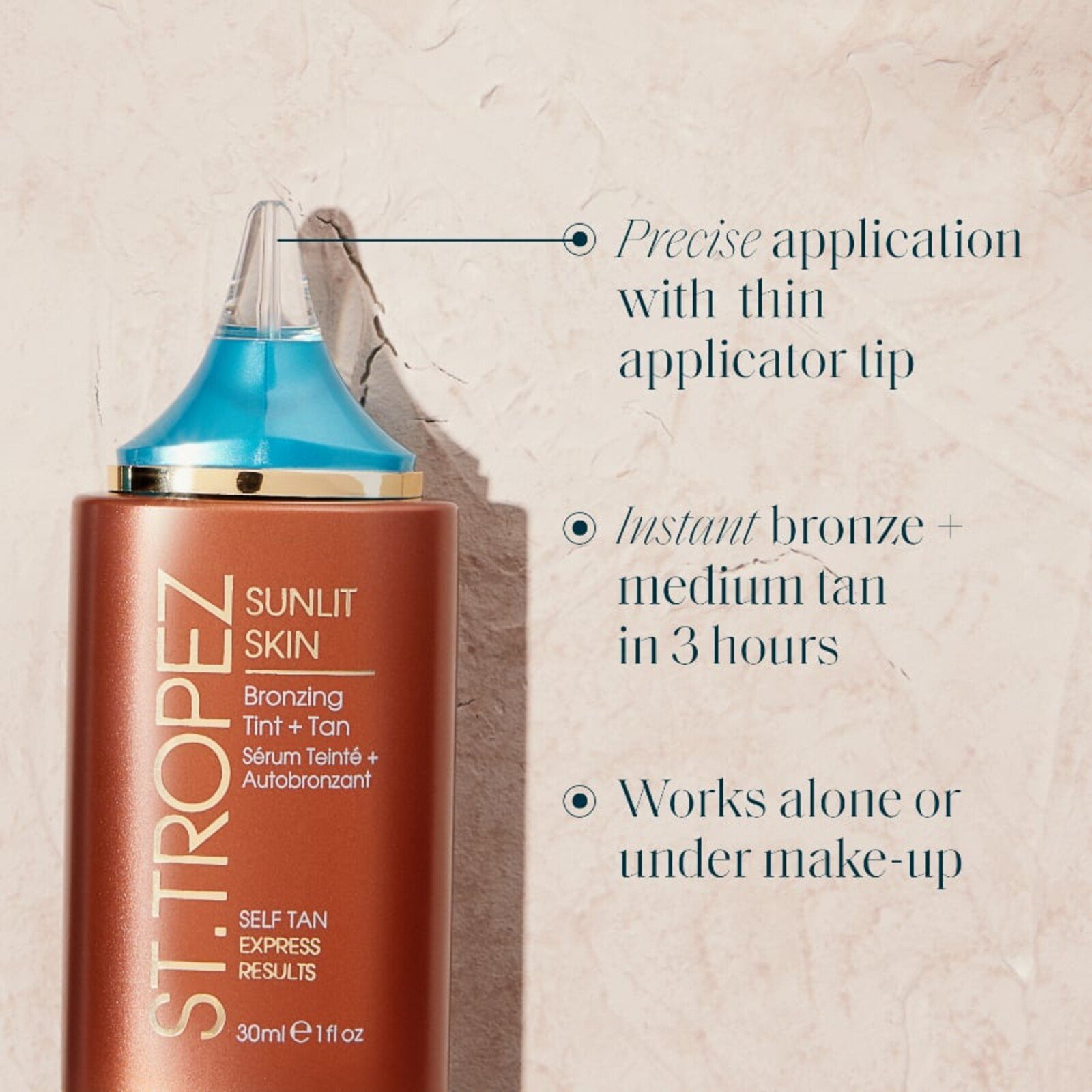 St. Tropez Sunlit Skin Bronzing Tint + Tan 30ml