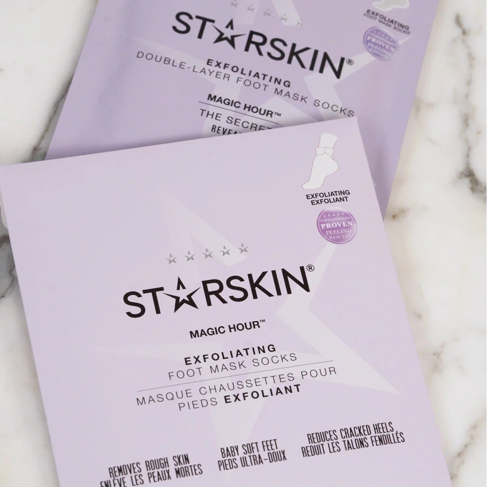 STARSKIN Magic Hour® Exfoliating Foot Mask Socks x1 Pair
