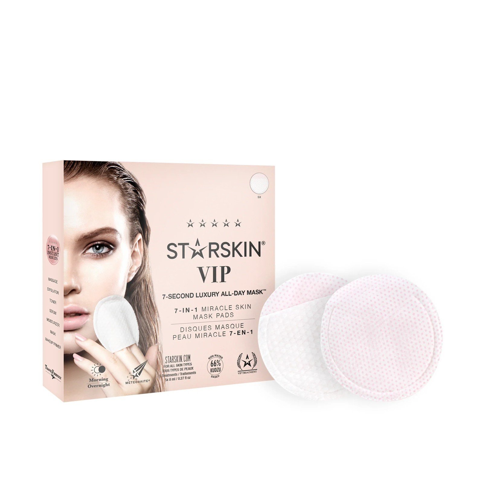 STARSKIN VIP Discos de Mascarilla de Lujo para Todo el Día 7-Second All-Day Mask™ Pack de 5 Unidades