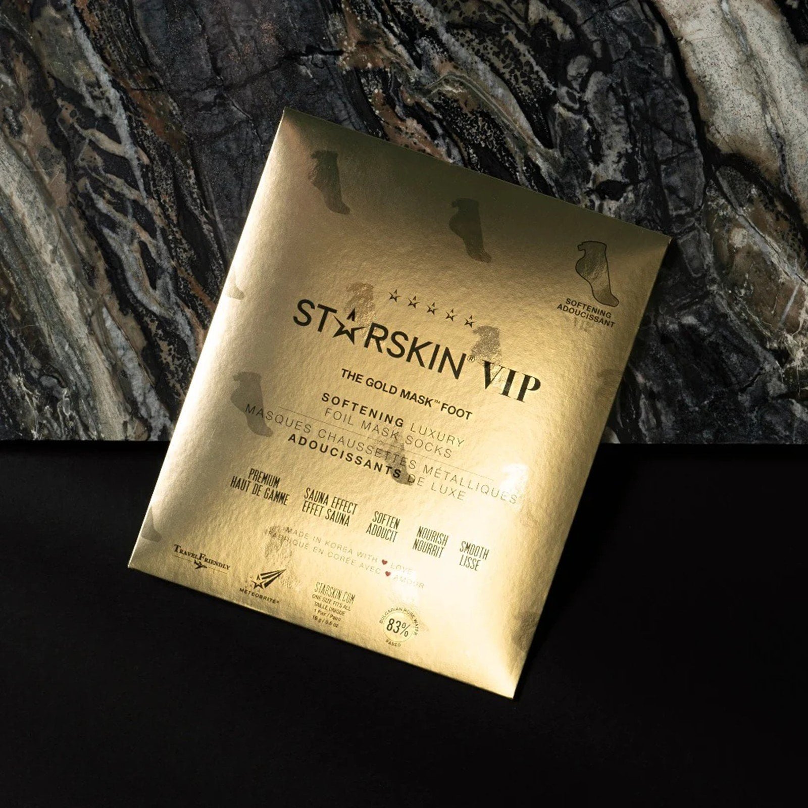 STARSKIN VIP The Gold Mask™ Foot x1 Pair