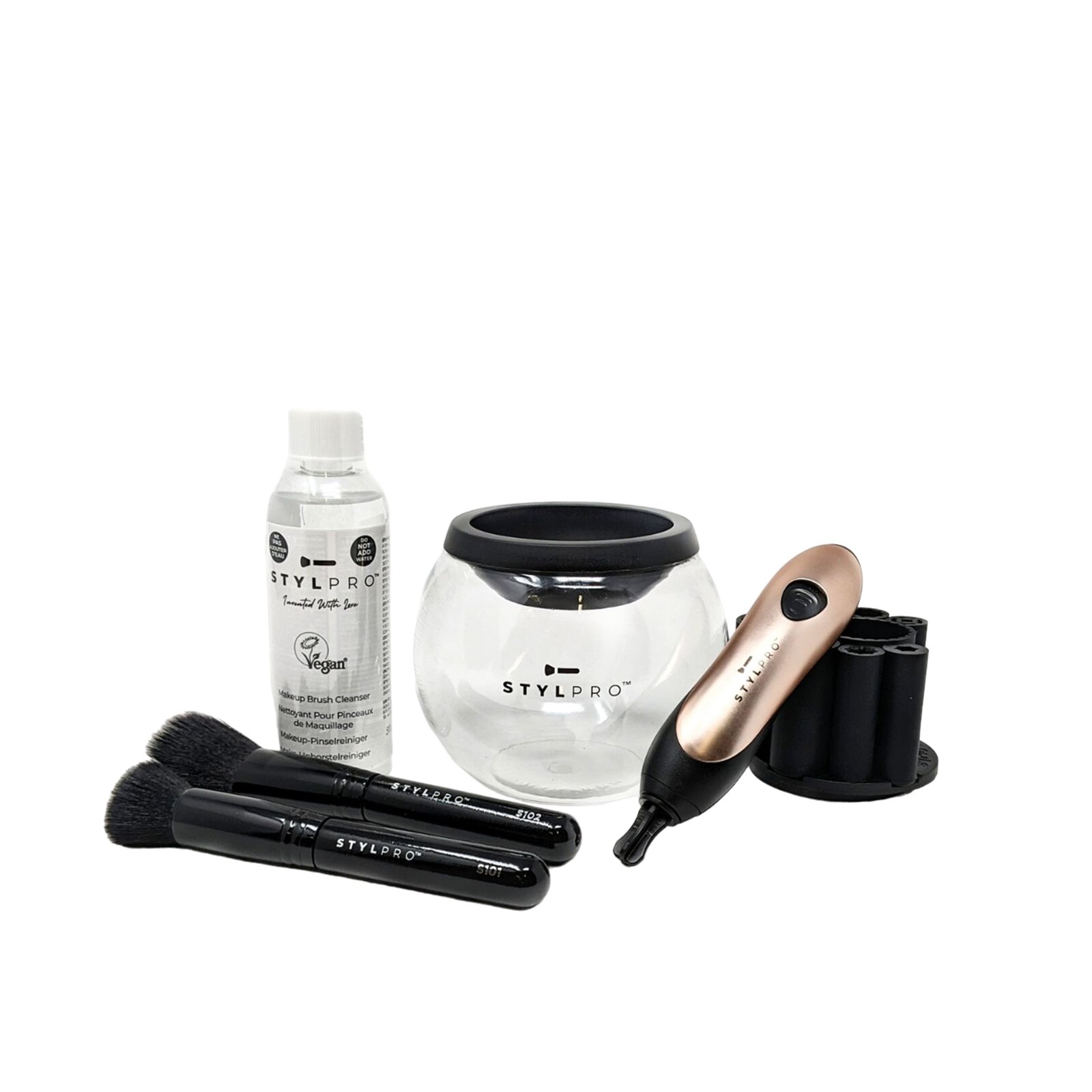 STYLPRO Makeup Brush Cleaner Gift Set Blush