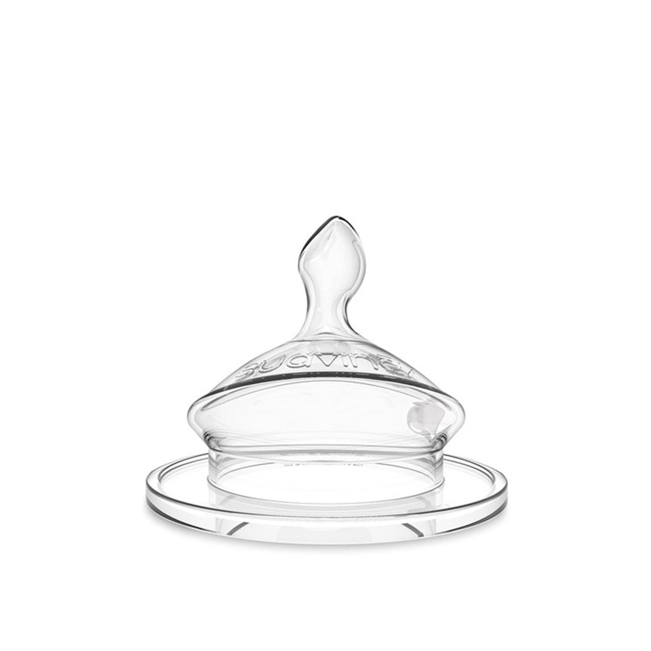 Suavinex Anatomical Slow Flow S-1 Silicone Nipple 0-6m x2
