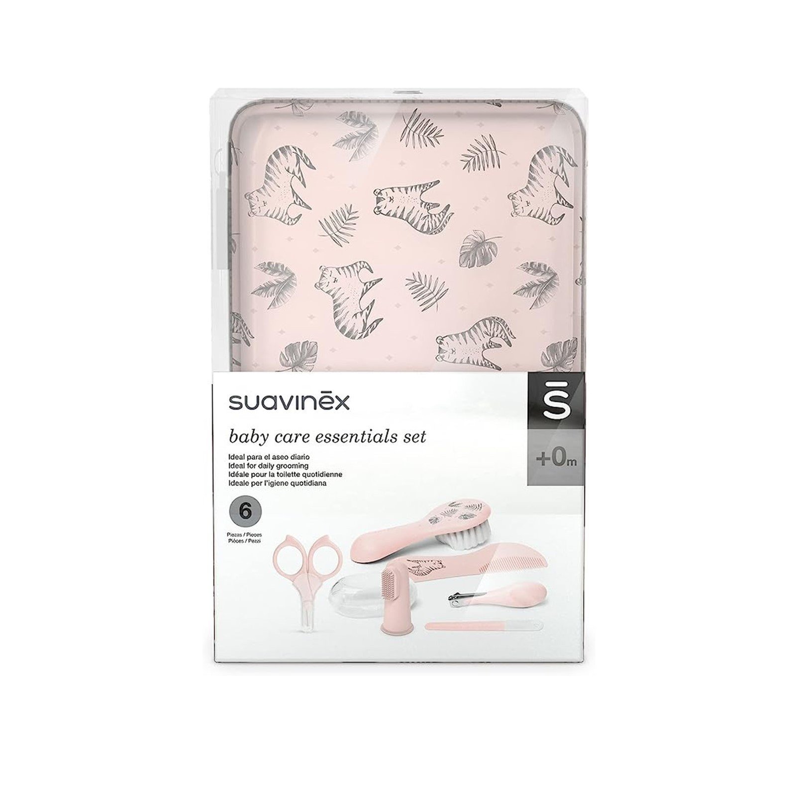 Suavinex Rose Baby Care Essentials Set
