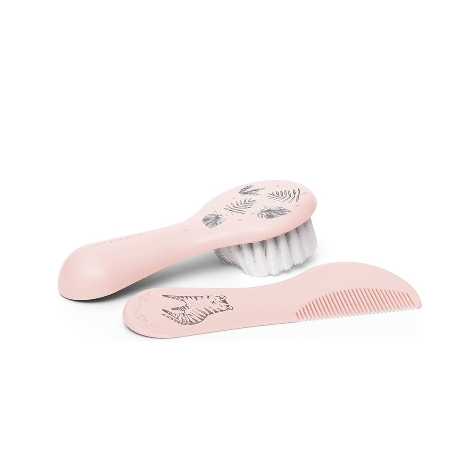Suavinex Rose Brush-Comb Set +0m