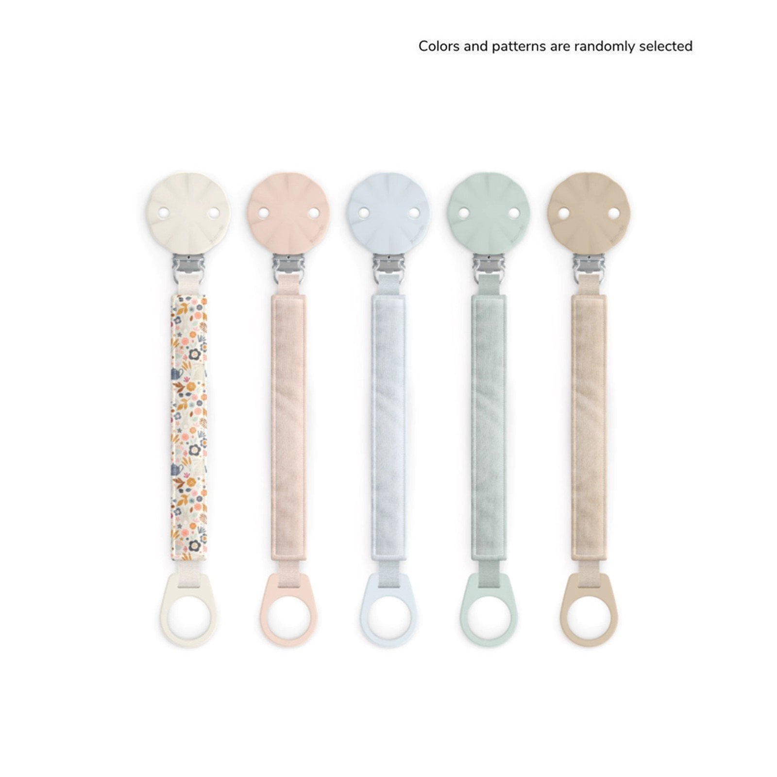 Suavinex Selection Fabric Soother Clip +0m x1