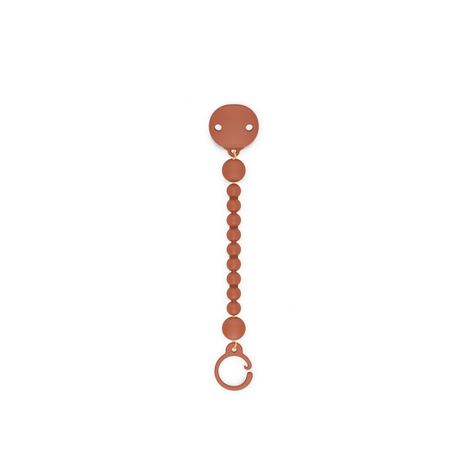 Suavinex Selection Silicone Soother Clip +0m Terracota