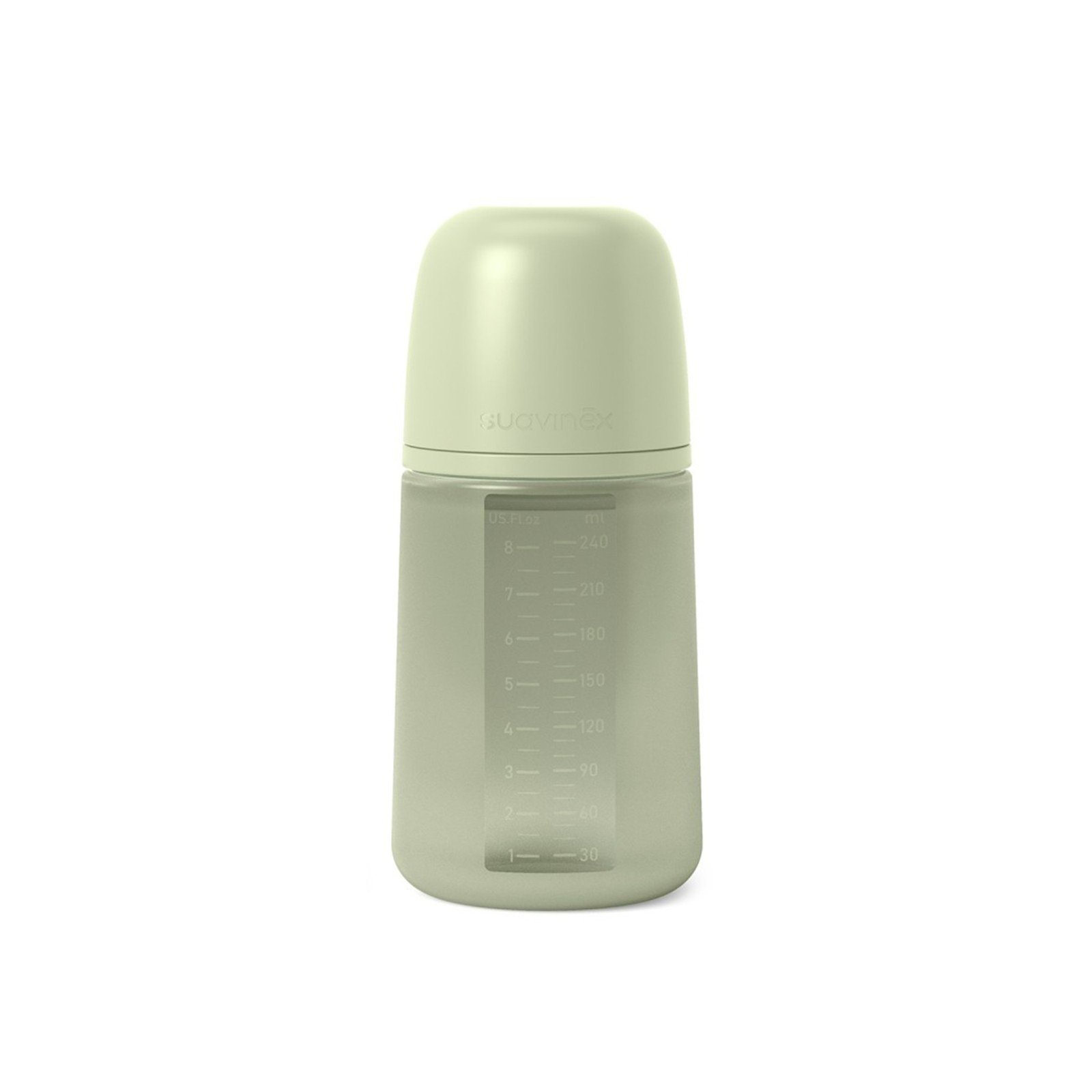 Suavinex Selection SX Pro Anti-Colic Silicone Bottle Medium Flow +3m Green 240ml قطر